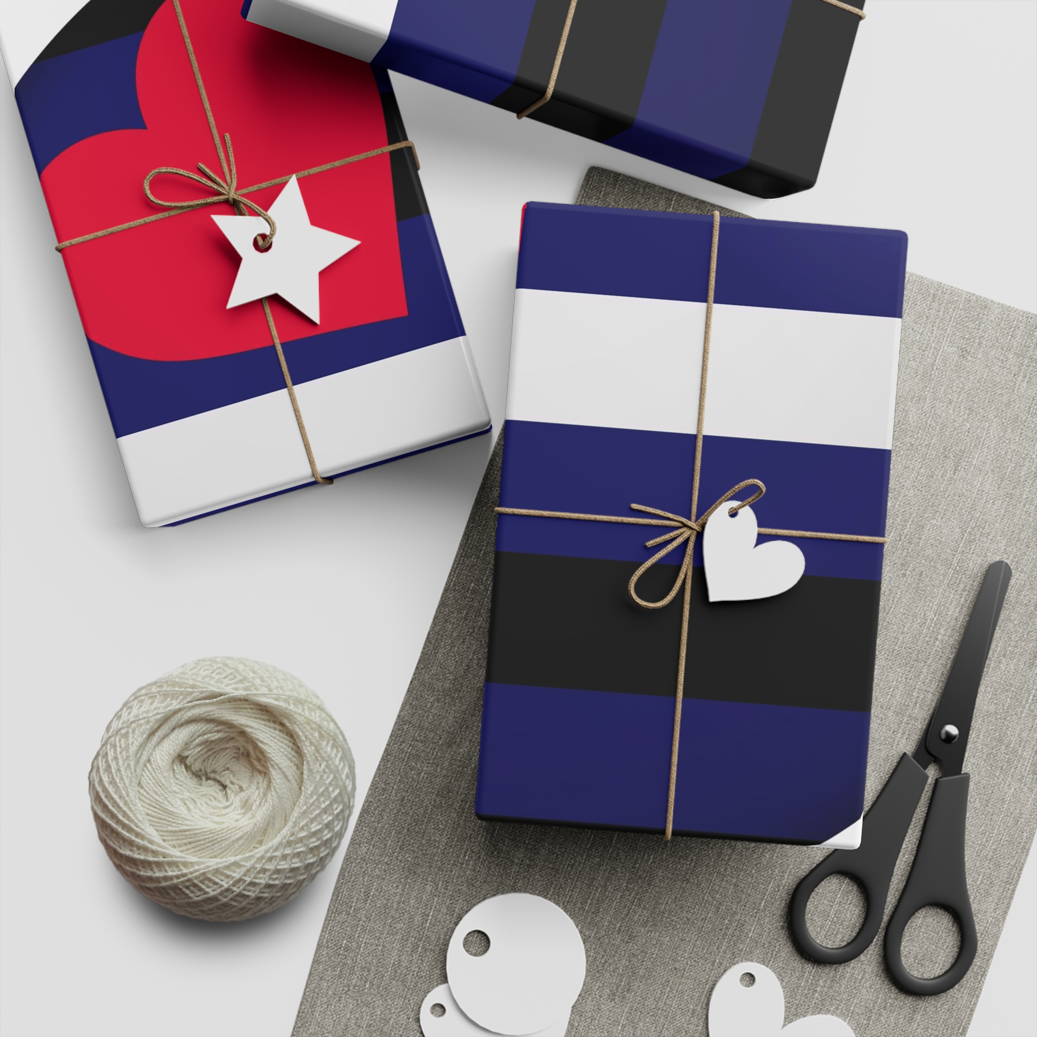Flag Leather Lgbtq Glossy Circular Flag Button Appearance 3d Icon Design With Depth Gift Wrapping Paper Sheets 1pc - Image 2