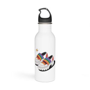 Rainbow Shoes Stainless Steel Water Bottle