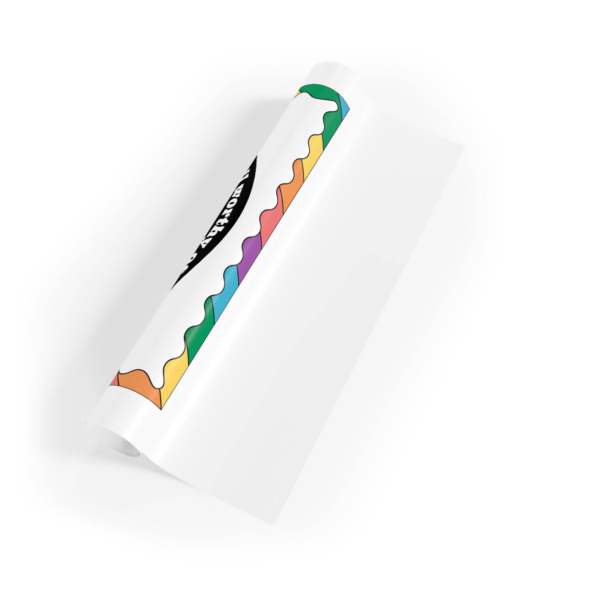 Hand Drawn Illustration Pride Month Celebration(3) Gift Wrapping Paper Rolls 1pc - Image 3