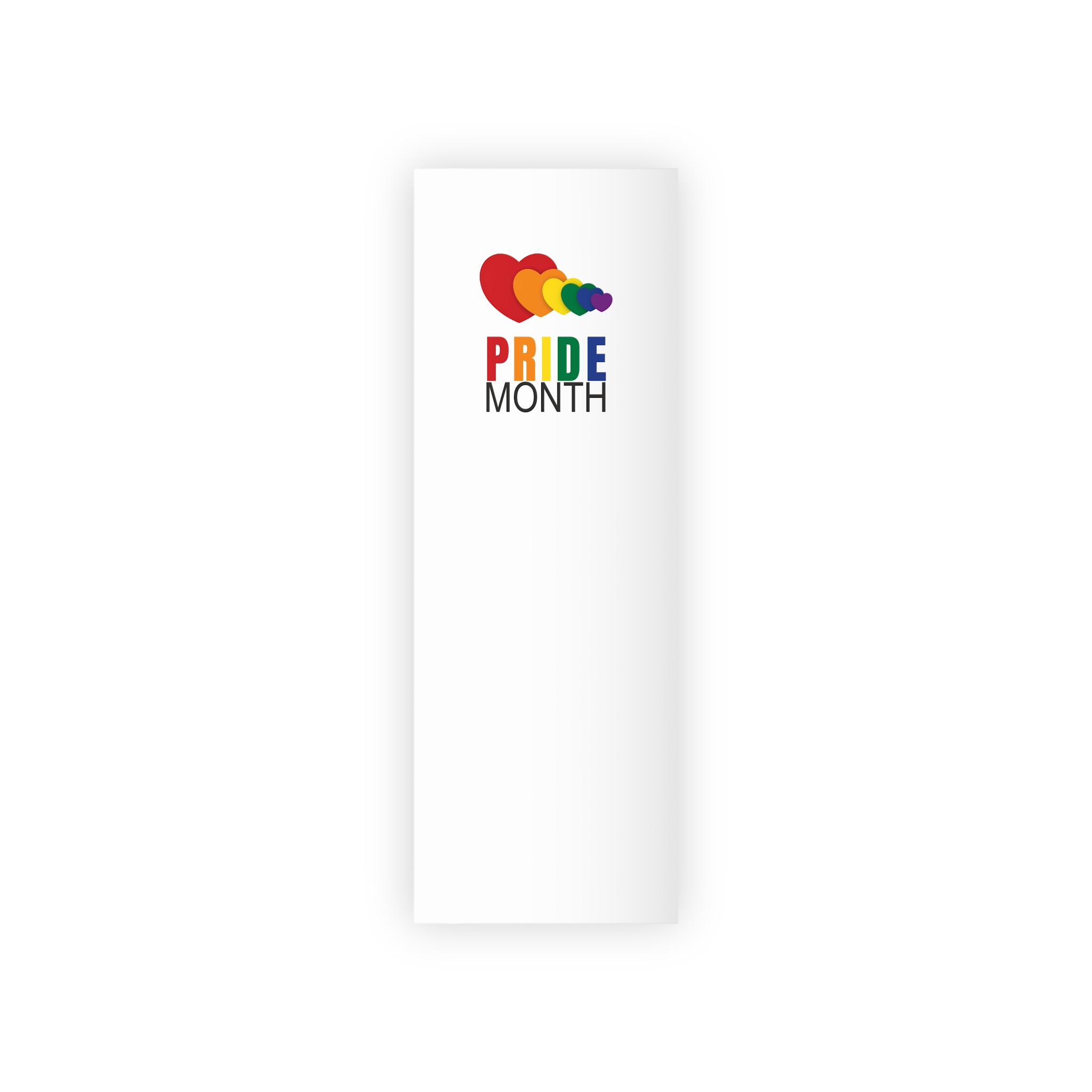 Happy Pride Month Greetings Red Orange Blue Colourful Background Social Media Design Banner Free Vector Gift Wrapping Paper Rolls 1pc - Image 5