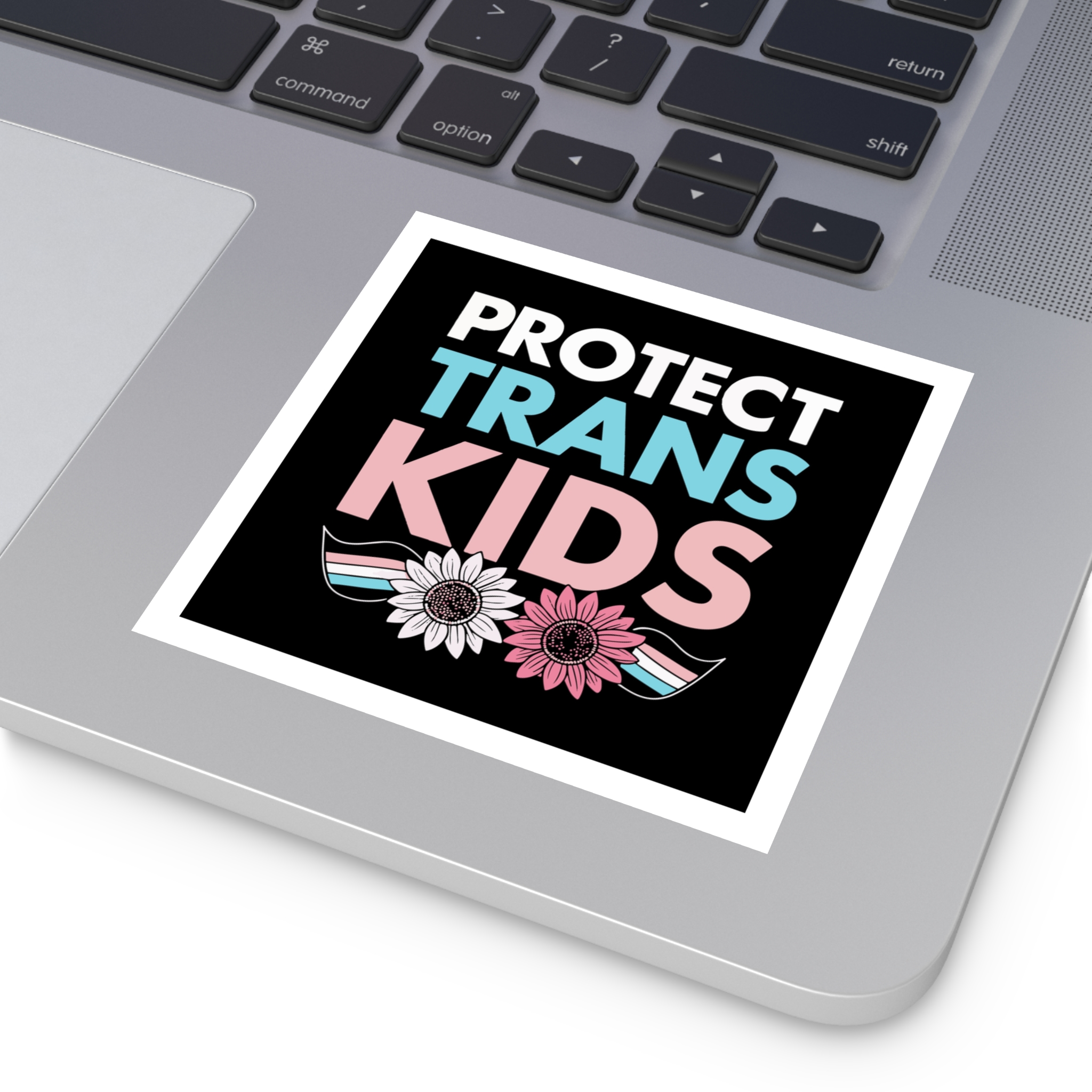 Protect Trans Kids(1) Laminate Stickers Square - Image 27