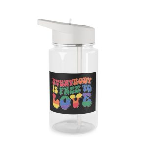 Pride Lgbt Gay Retro Tshirt Design Tritan Water Bottle