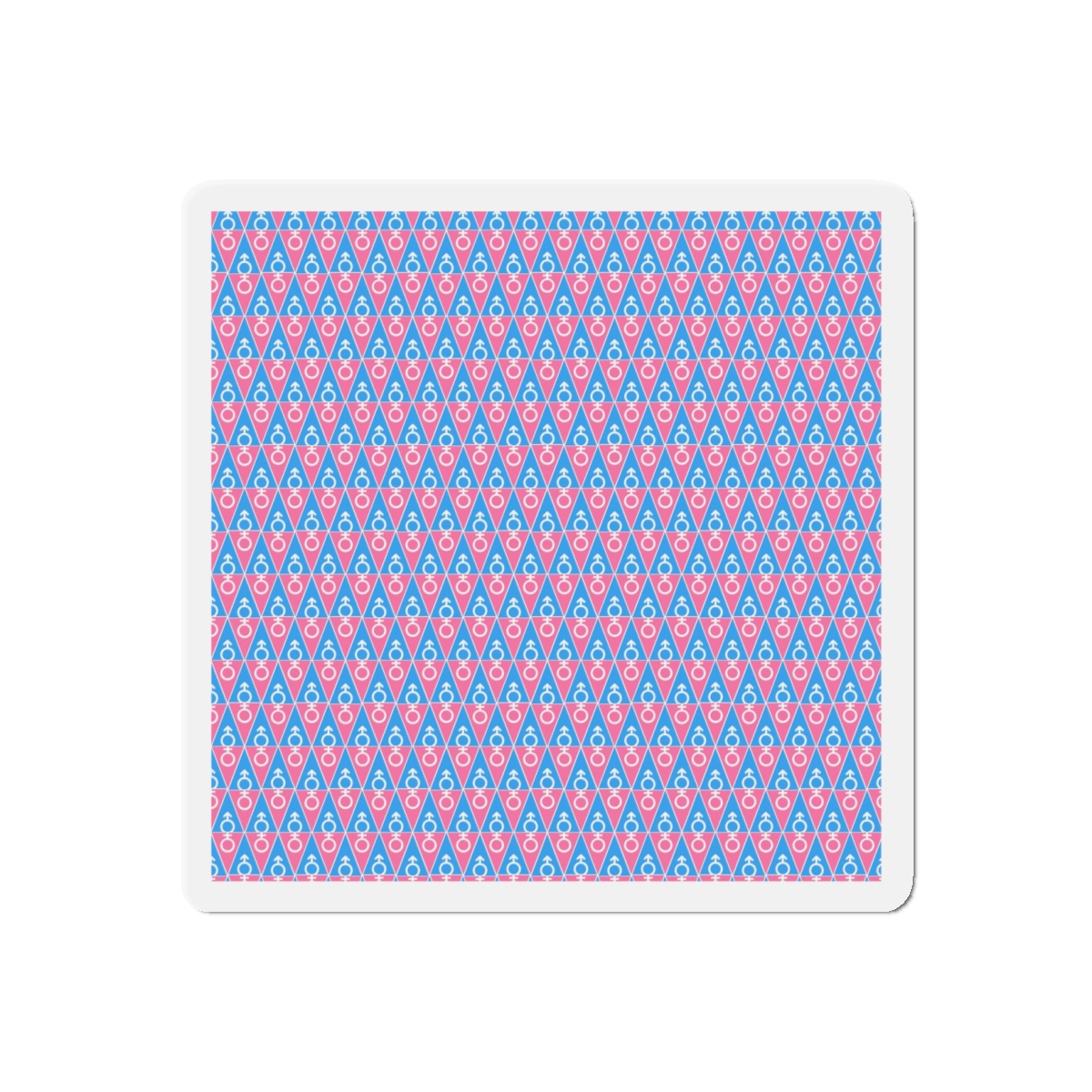 Gender Symbol Pattern Die Cut Magnets - Image 7