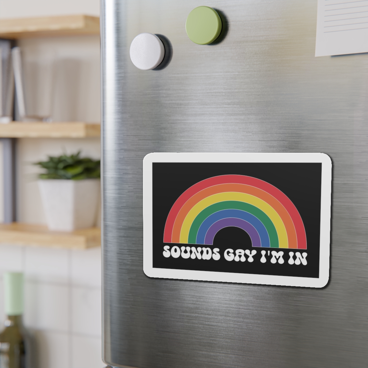 Pride Lgbtq Gay Typography Vector Tshirt Design(7) Die Cut Magnets - Image 15