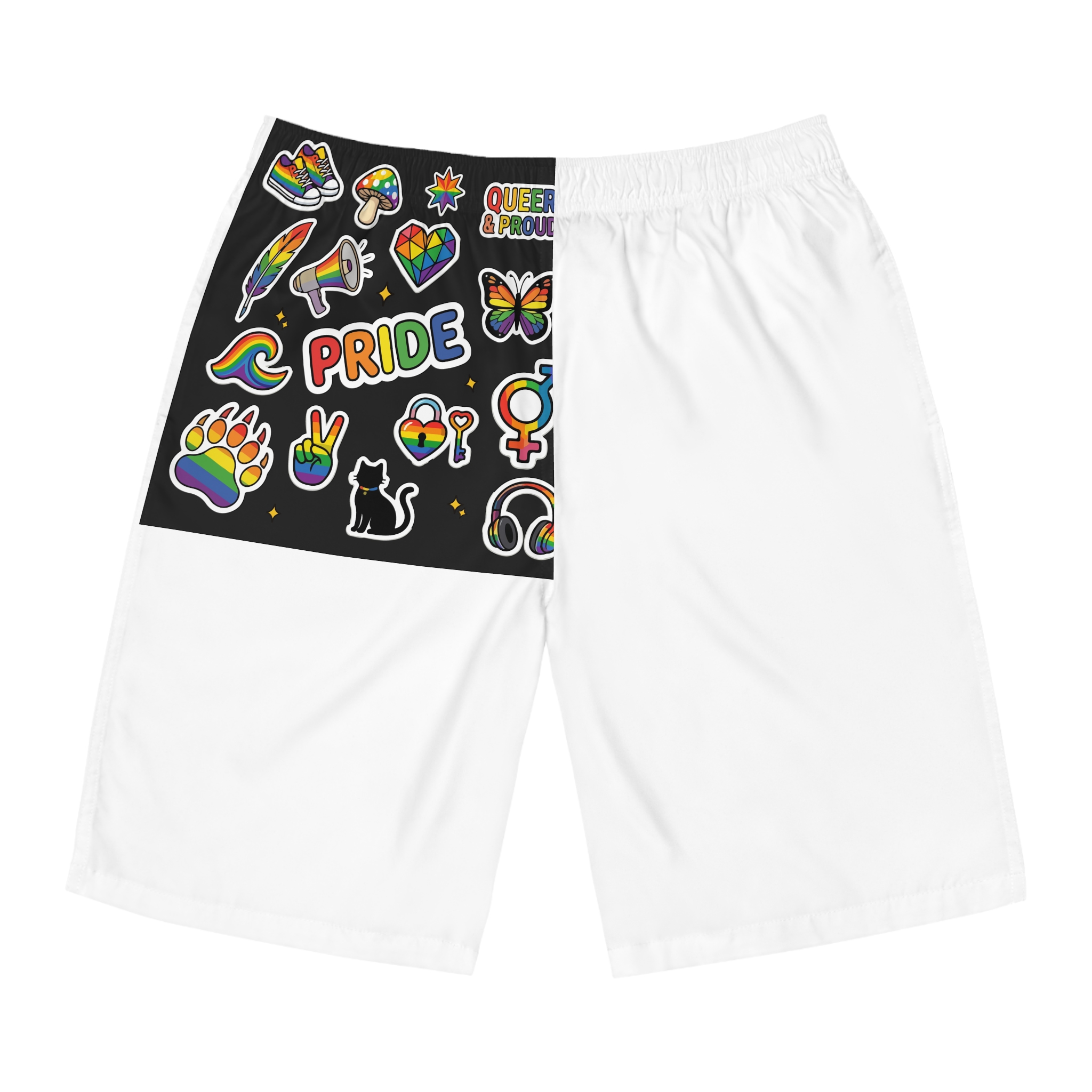 Lesbian Pride Design 33FA23 Mens Board Shorts Aop