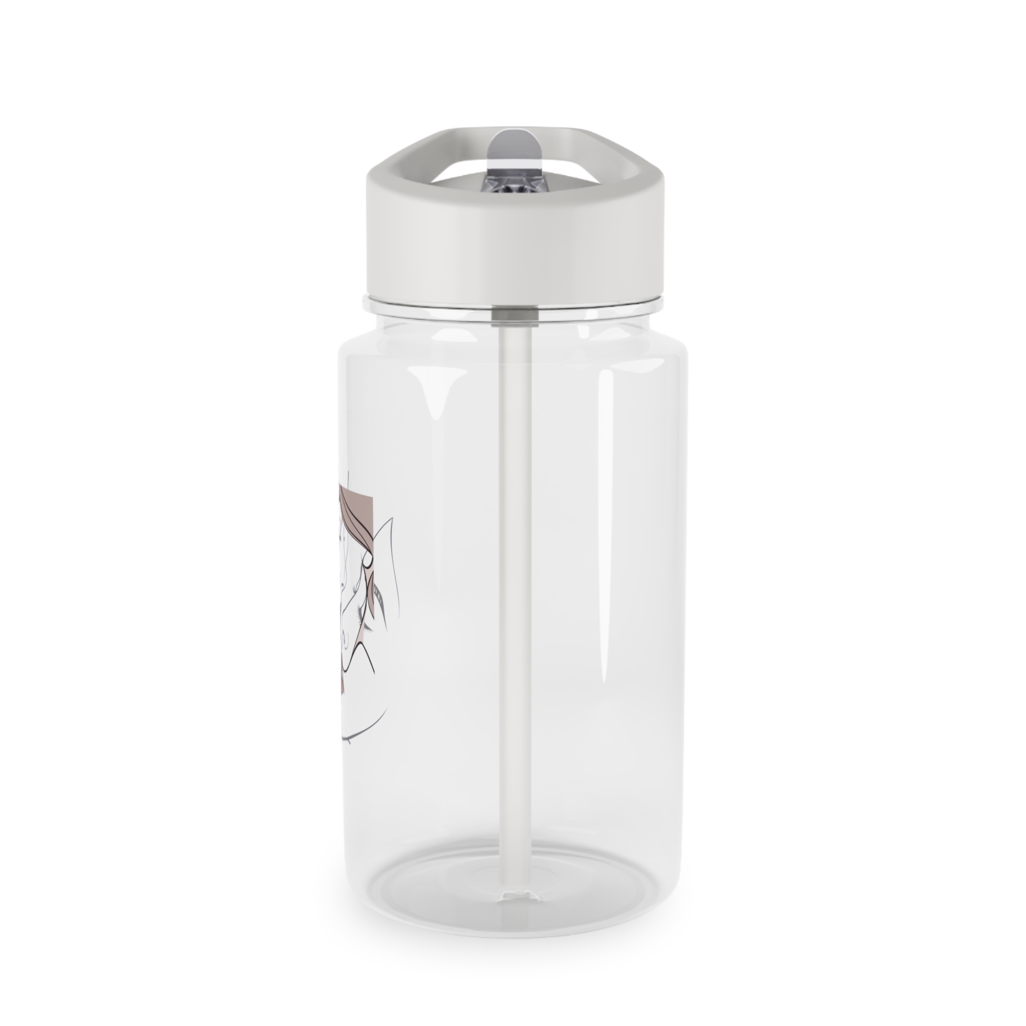 Perfect Lip Set Open Close Smooches (1) Tritan Water Bottle - Image 3