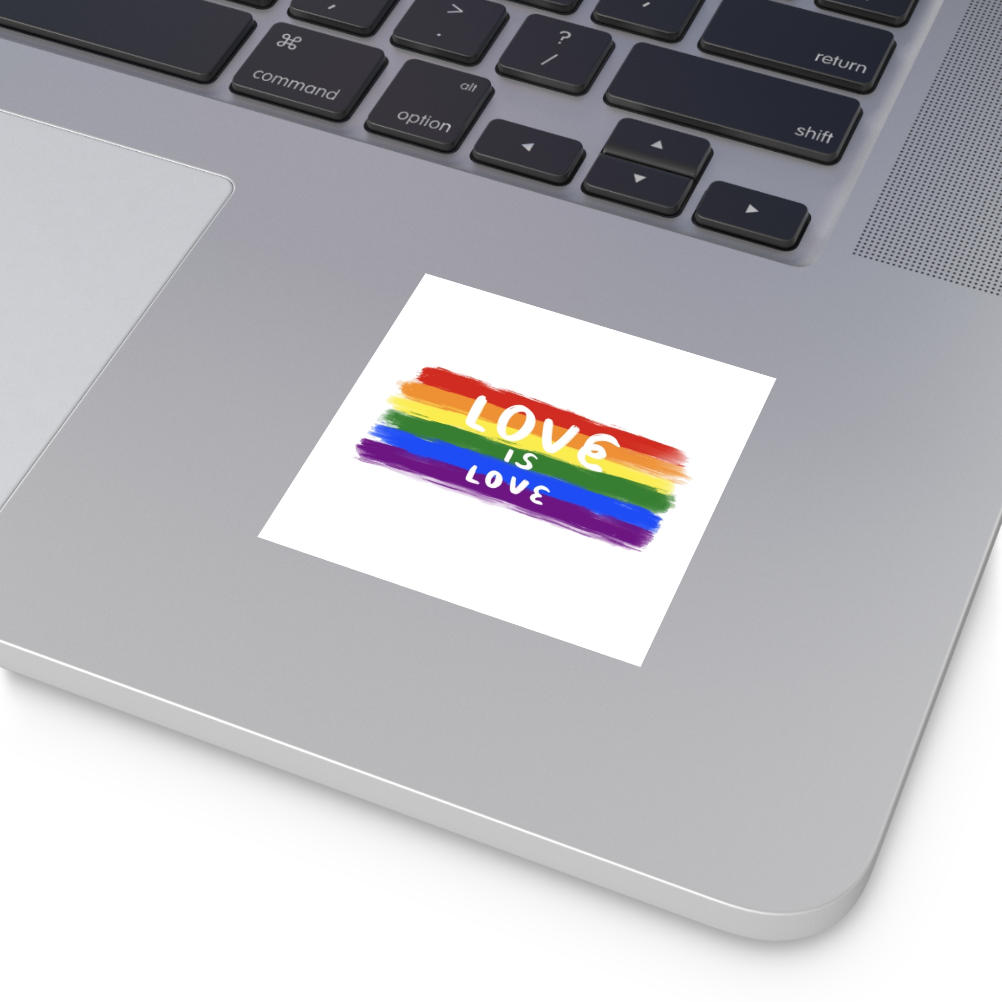 Pride Day Celebration Laminate Stickers Square - Image 3