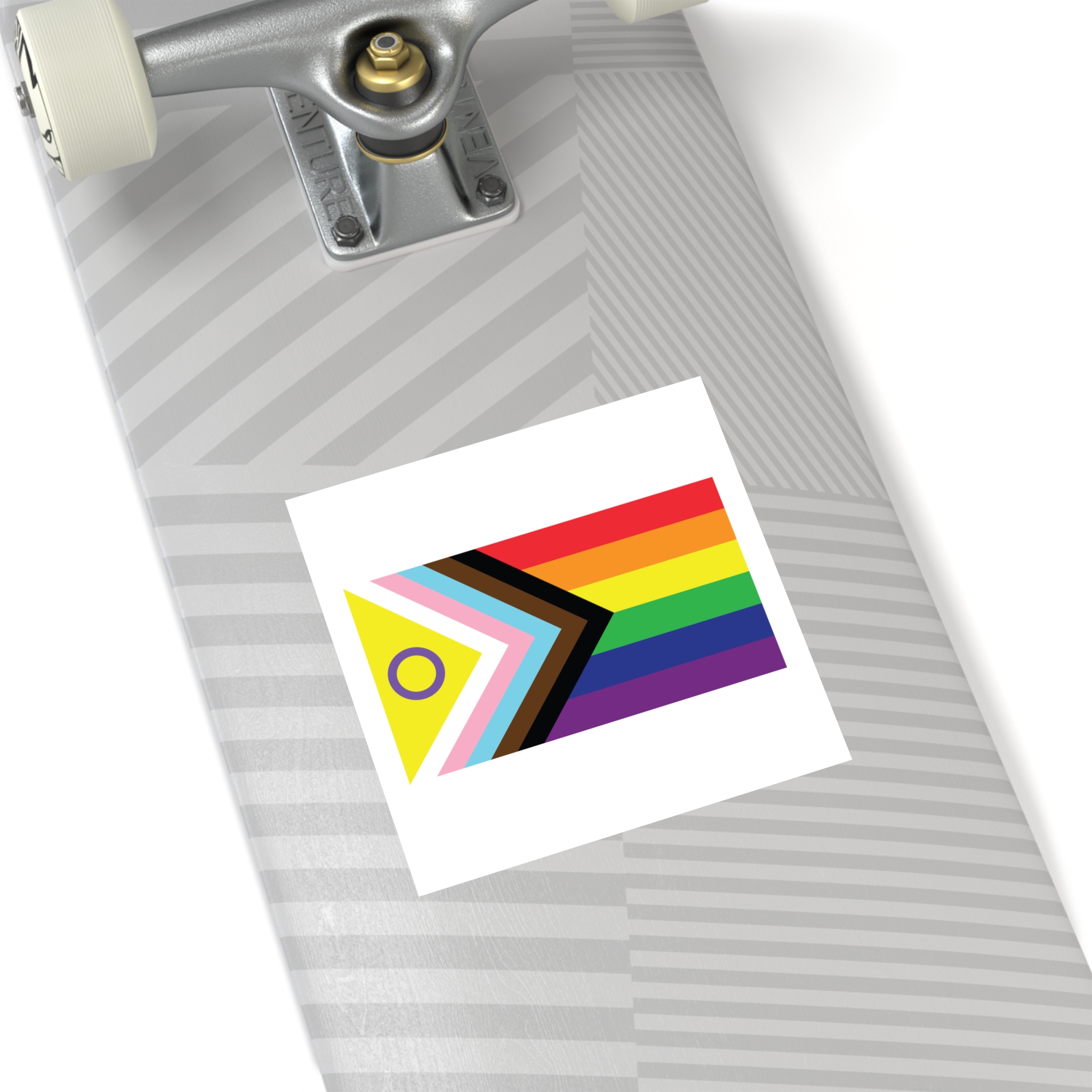 Illustration Rainbow Flag Art Vector Laminate Stickers Square - Image 36