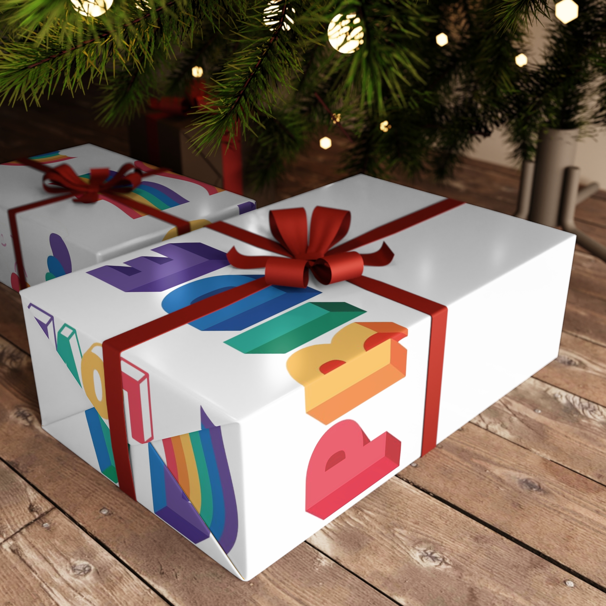 Set Ten Lgbtq Pride Items Gift Wrapping Paper Sheets 1pc - Image 3