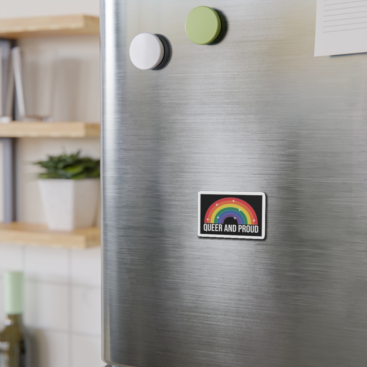 Pride Lgbtq Gay Typography Vector Tshirt Design(3) Die Cut Magnets - Image 3