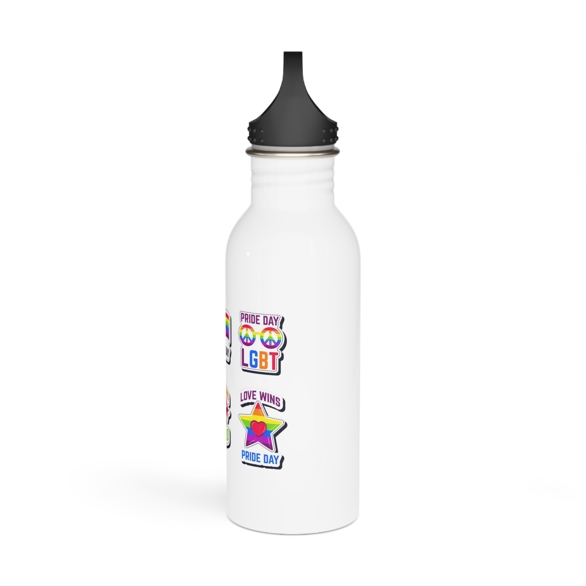 Label Collection With Pride Day Theme Stainless Steel Water Bottle - Image 4