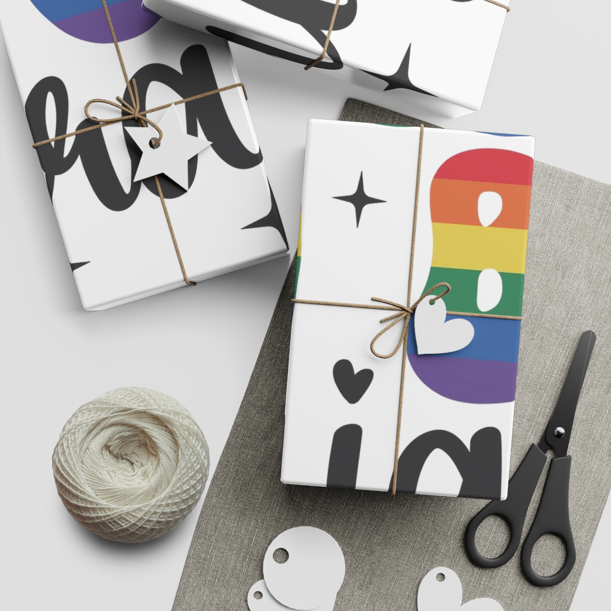 Lgbtq Pride Month Svg Design Bundle Gift Wrapping Paper Sheets 1pc - Image 5