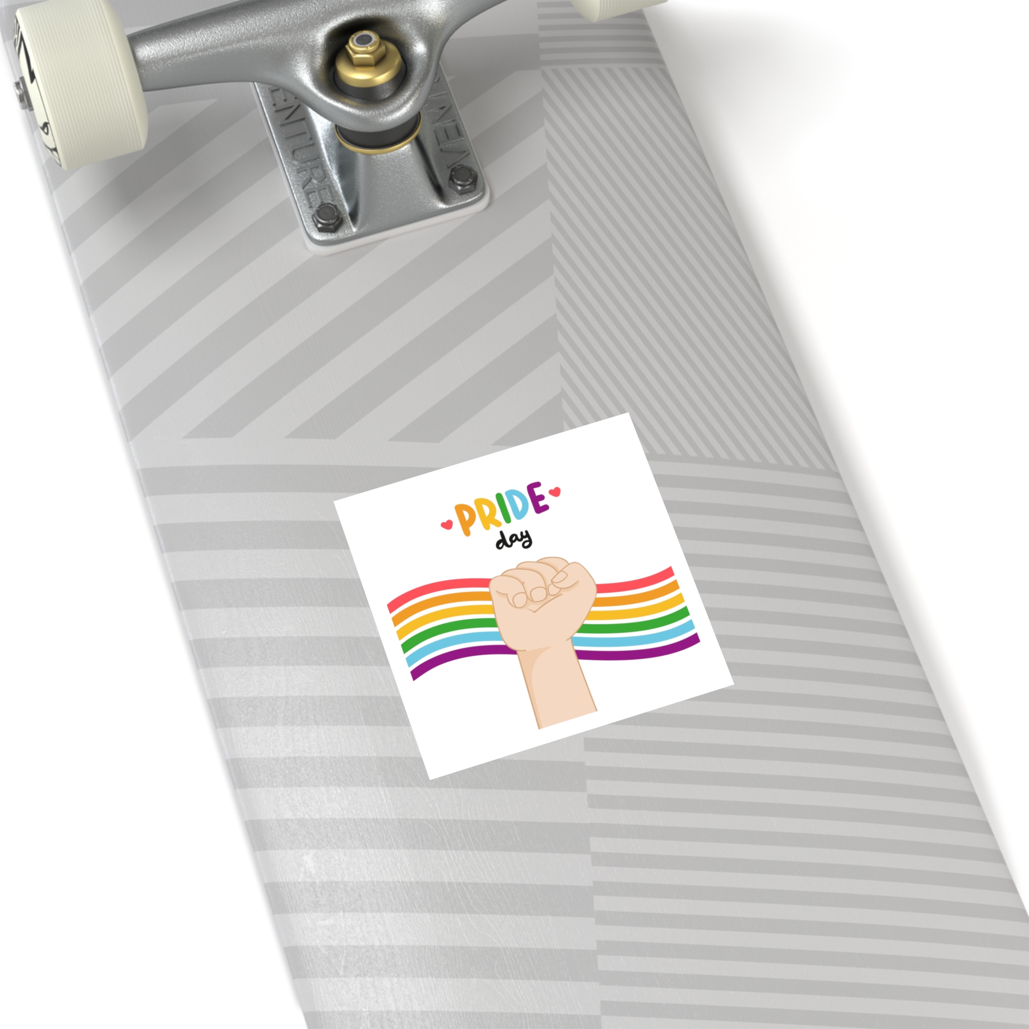 Pride Day Concept (2) Laminate Stickers Square - Image 20