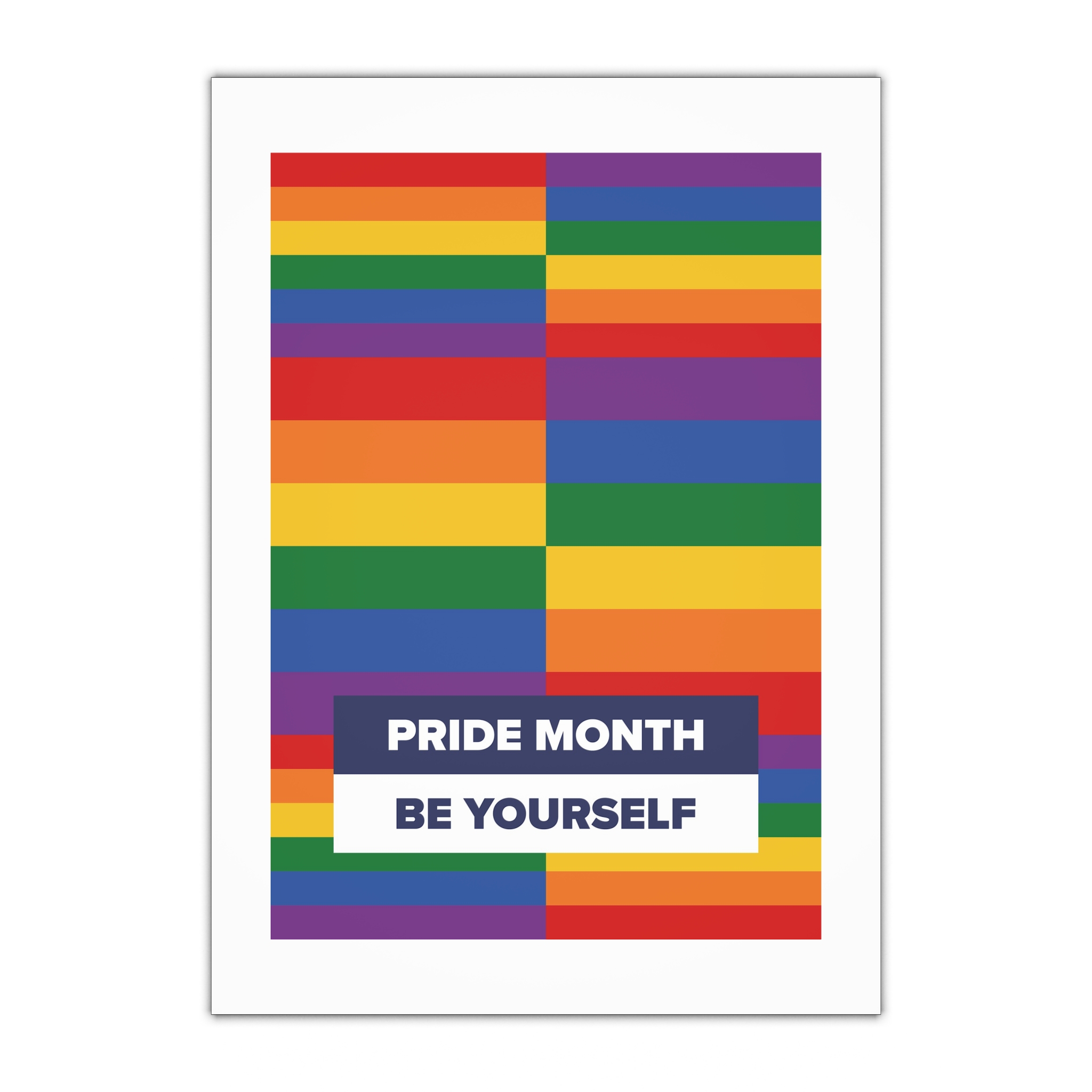 Lgbt Pride Month June Lesbian Gay Bisexual Transgender Lgbtq Flag Rainbow Vector(3) Gift Wrapping Paper Sheets 1pc
