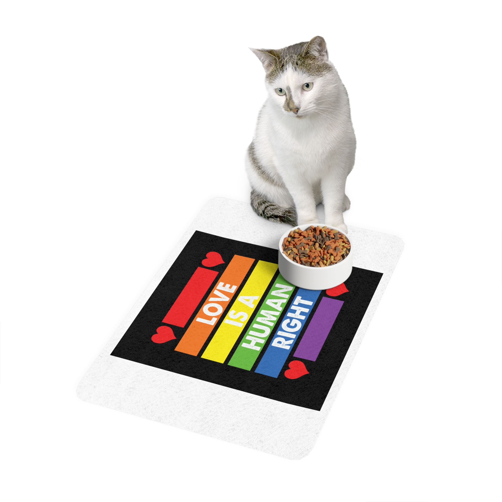 Lgbt Part Svg Tshirt Design Lgbt Part Svg Cut Files Design Lgbt Part Typography Vector Design Pet Food Mat 12x18 - Image 3