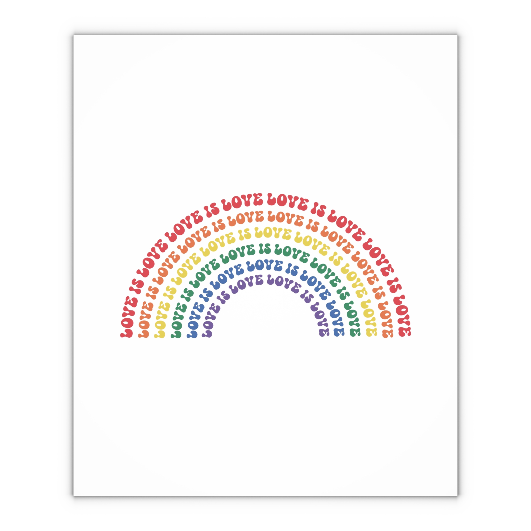 Pride Lgbtq Gay Typography Vector Tshirt Design(1) Gift Wrapping Paper Sheets 1pc - Image 4