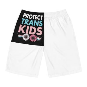 Protect Trans Kids(1) Mens Board Shorts Aop
