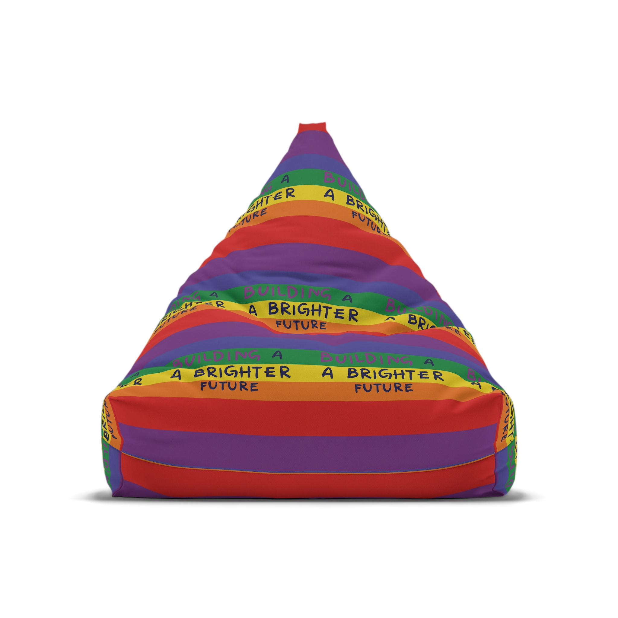 Rainbow Lgbt Flag Vector Illustration Pride Month Rainbow Lgbt Flag Vector Illustration Pri Bean Bag Chair Cover - Image 5