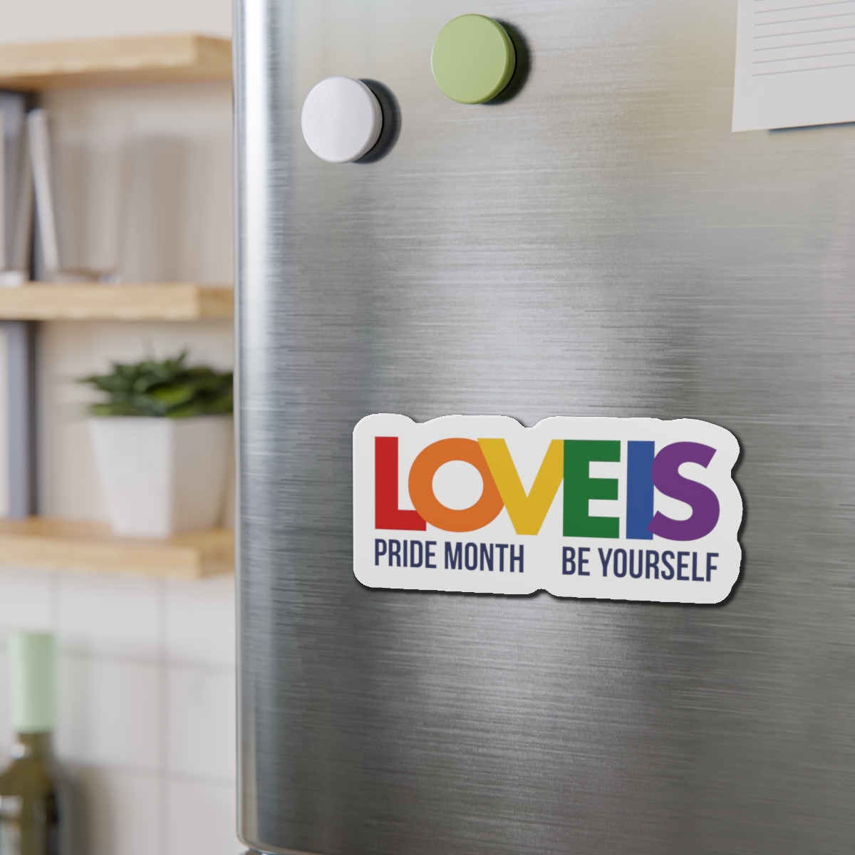 Lgbt Pride Month June 2026 Lesbian Gay Bisexual Transgender Lgbtq Flag Rainbow Love Vector Die Cut Magnets - Image 15
