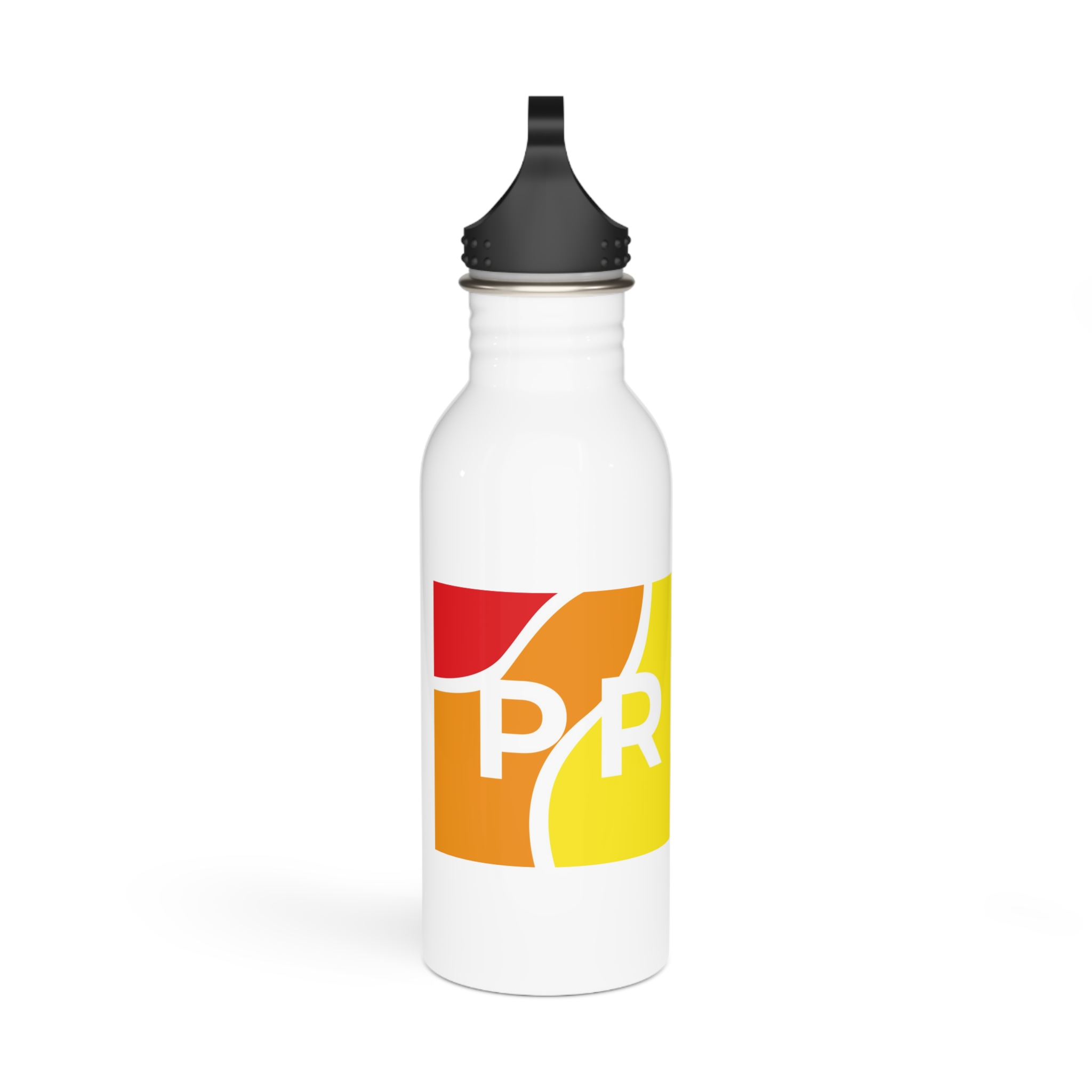 Gay Pride Month Colors Lgbtq Rainbow Background Tolerance Festival Stainless Steel Water Bottle - Image 2