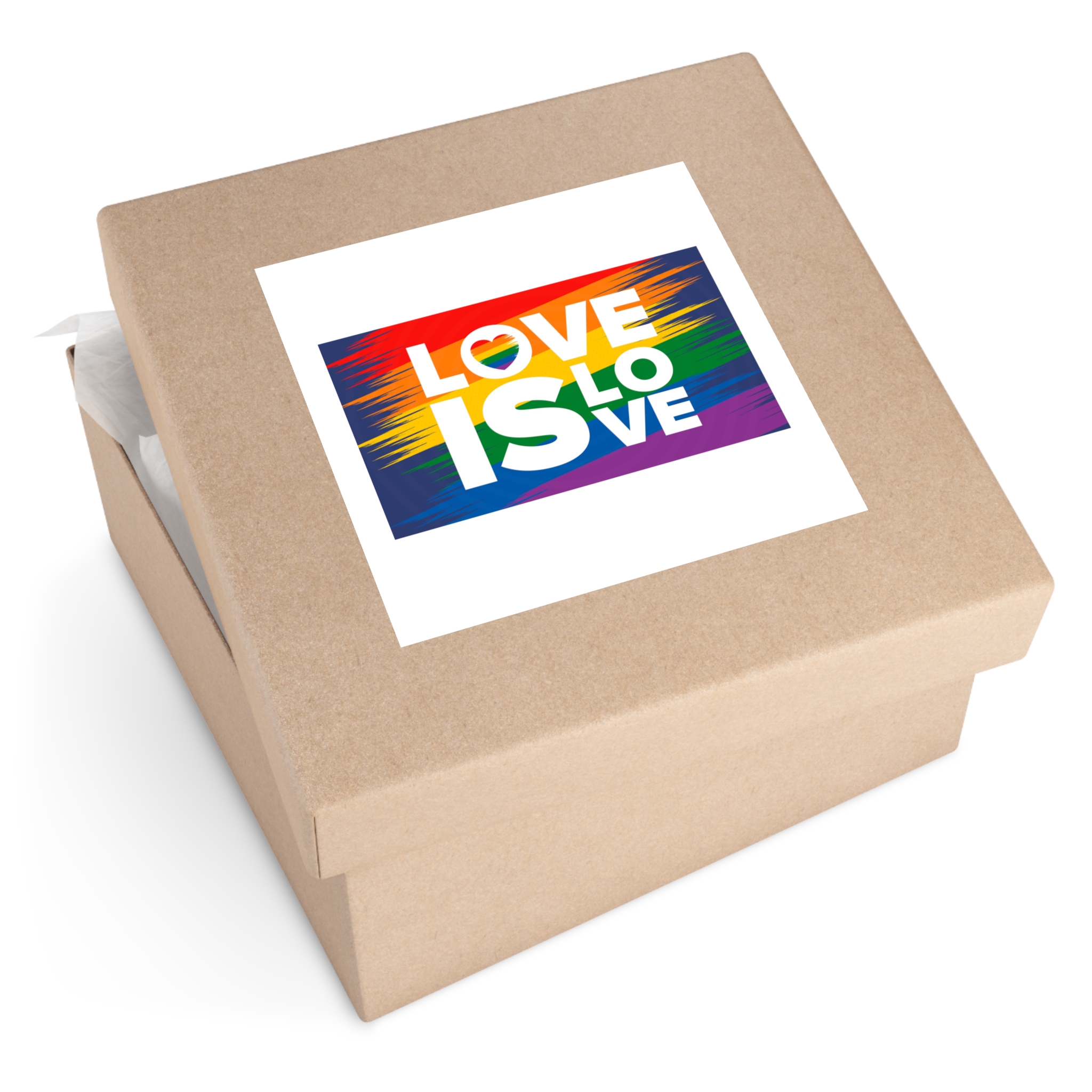 Lgbt Pride Month June Lesbian Gay Bisexual Transgender Lgbt Rainbow Flag Vector Illustration Laminate Stickers Square - Image 59