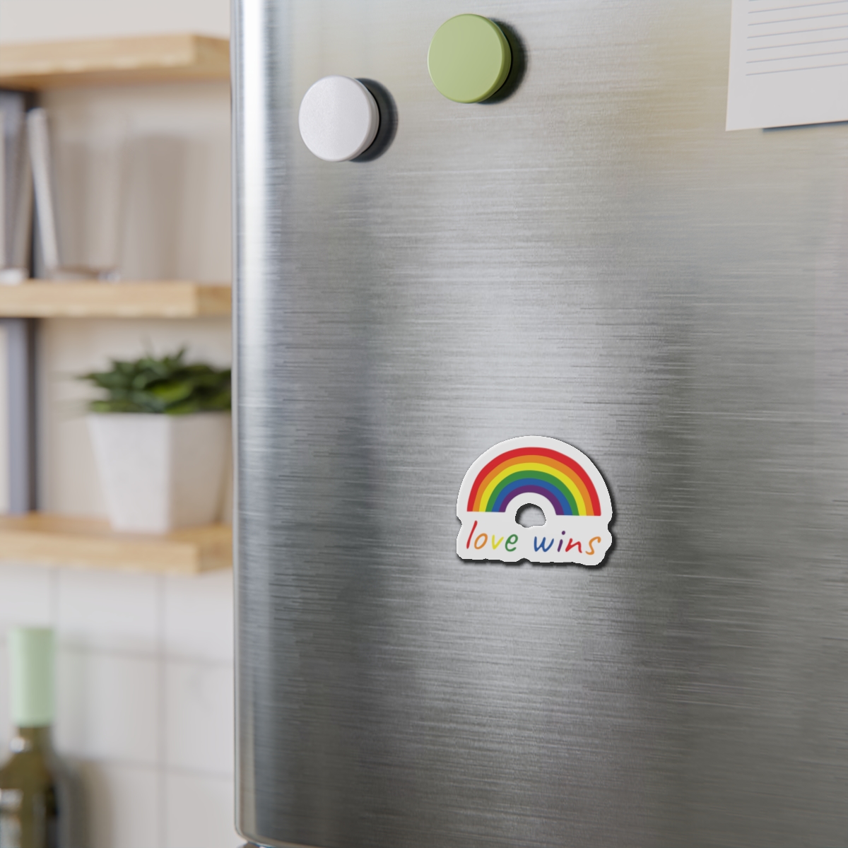 Colorful Rainbow Shape Bisexual Pride Flag Happy Pride Day Lgbtqia Community Pride Month Vector Hand Drawn Doodle Posters Stickers Logo Cards(1) Die Cut Magnets - Image 6