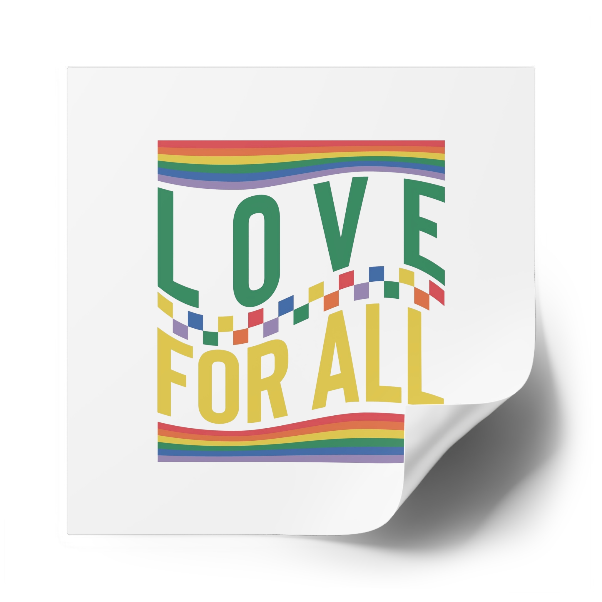 Lgbtq Pride Month Svg Design Bundle (2) Laminate Stickers Square - Image 50