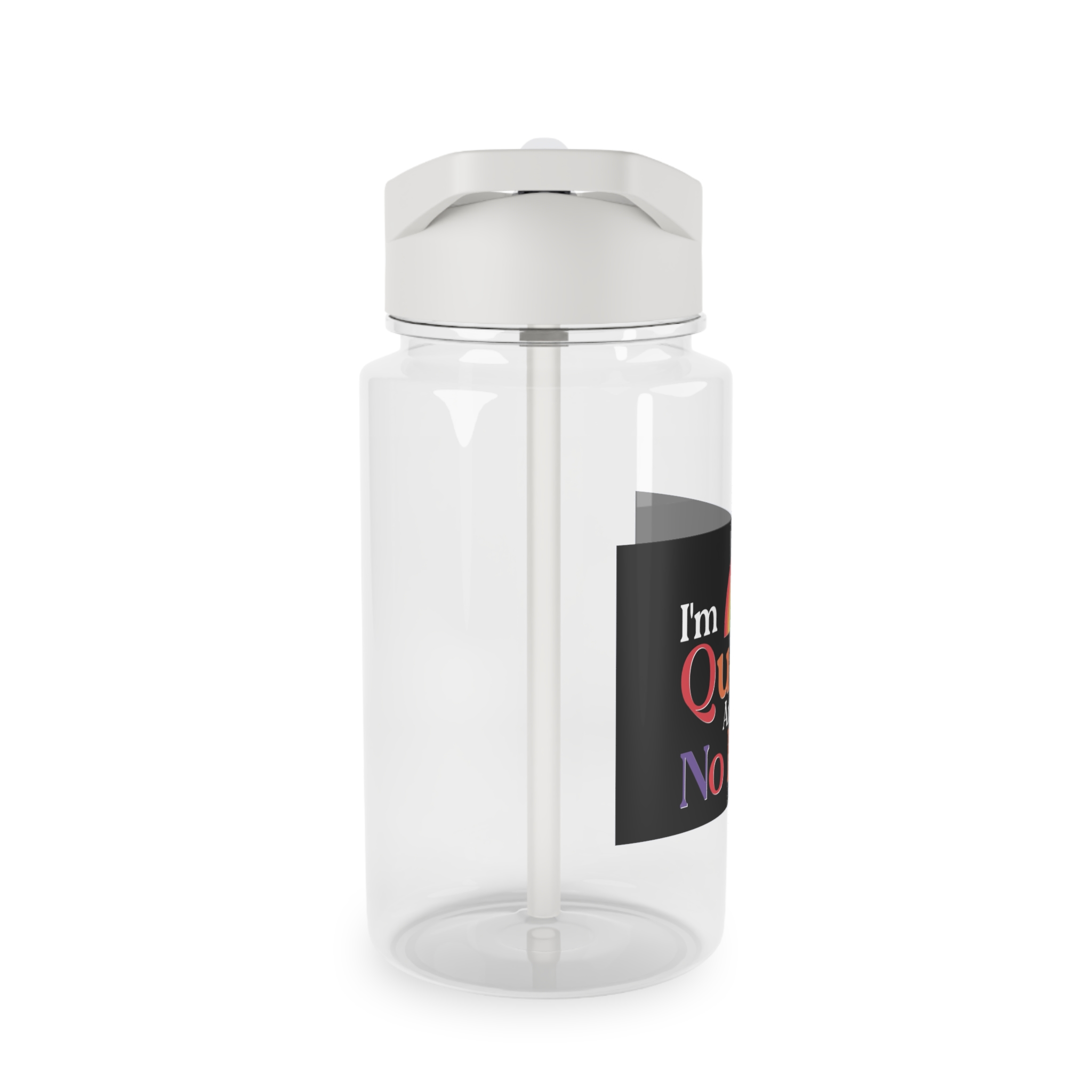 Pride Lgbtq Gay Typography Vector Tshirt Design(13) Tritan Water Bottle - Image 4