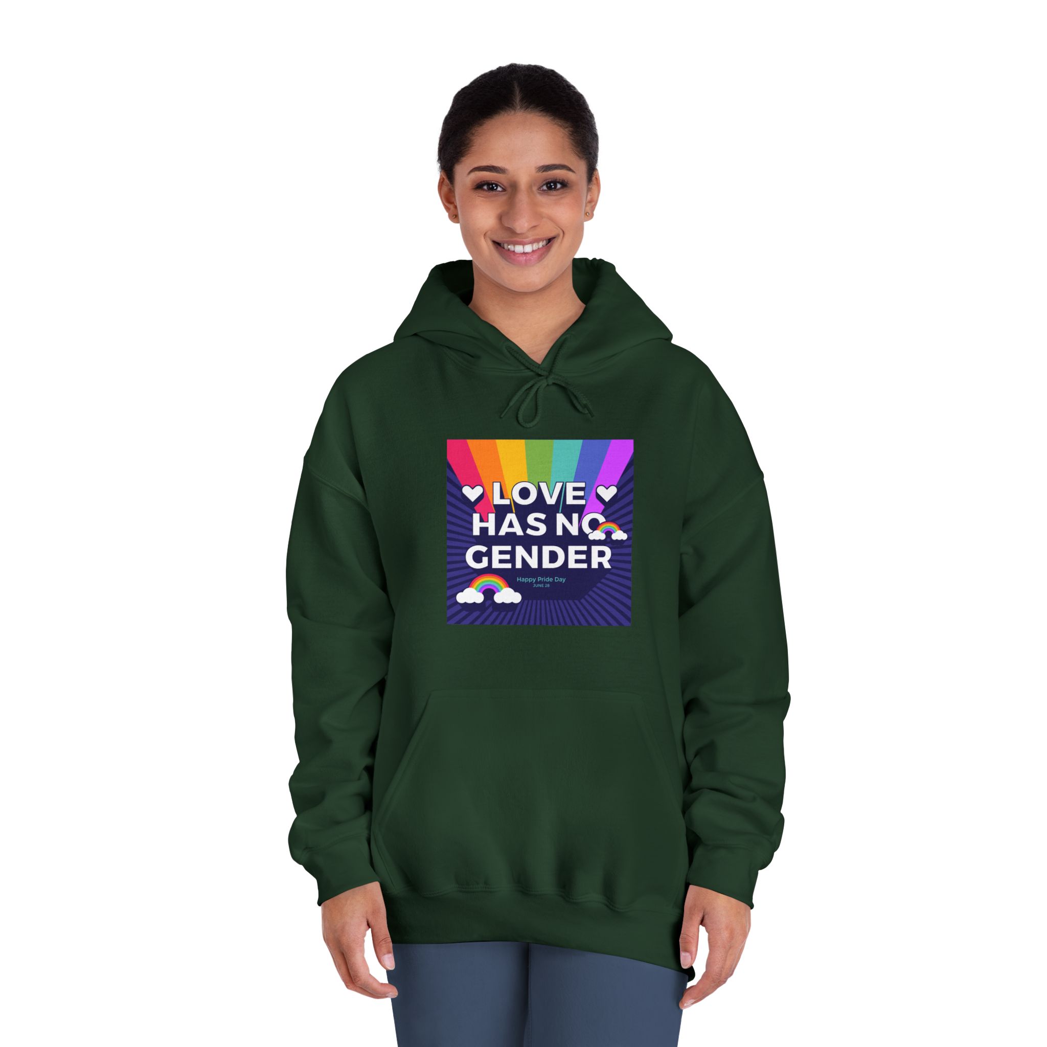 Pride Day Concept(3) Unisex Dryblend Hooded Sweatshirt - Image 24