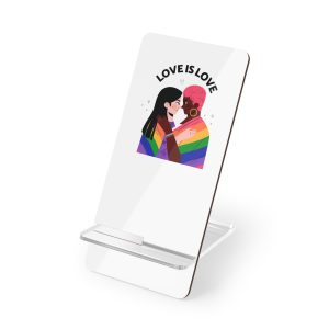 Flat Pride Month Lgbt Illustration Mobile Display Stand For Smartphones