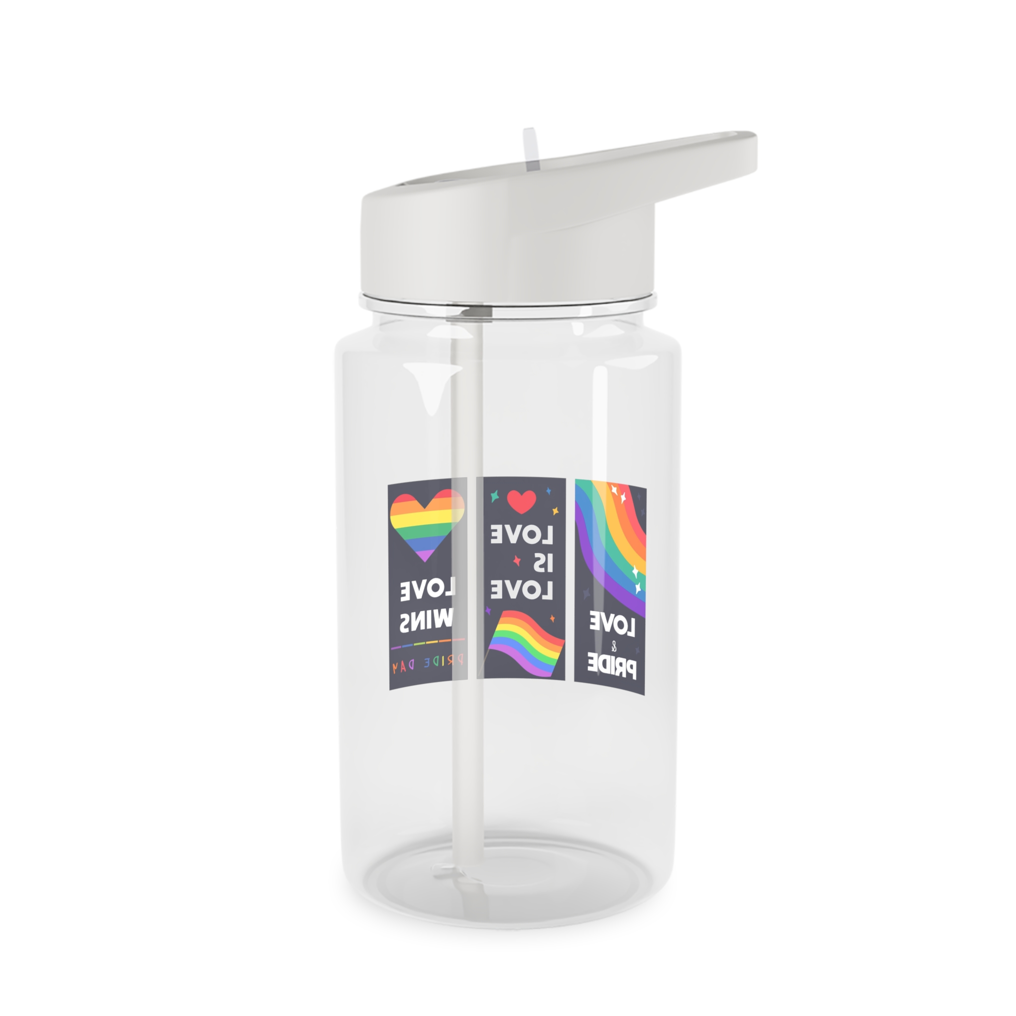 Lgbt Wallpapers Pride Day Celebration Tritan Water Bottle - Image 2
