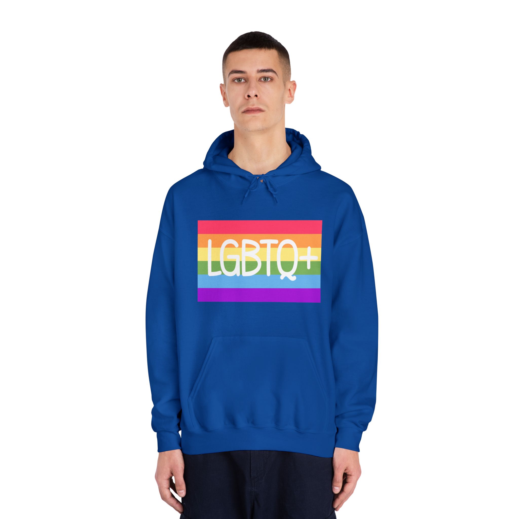 Pride Concept Background Lgbtq Pride Unisex Dryblend Hooded Sweatshirt - Image 27