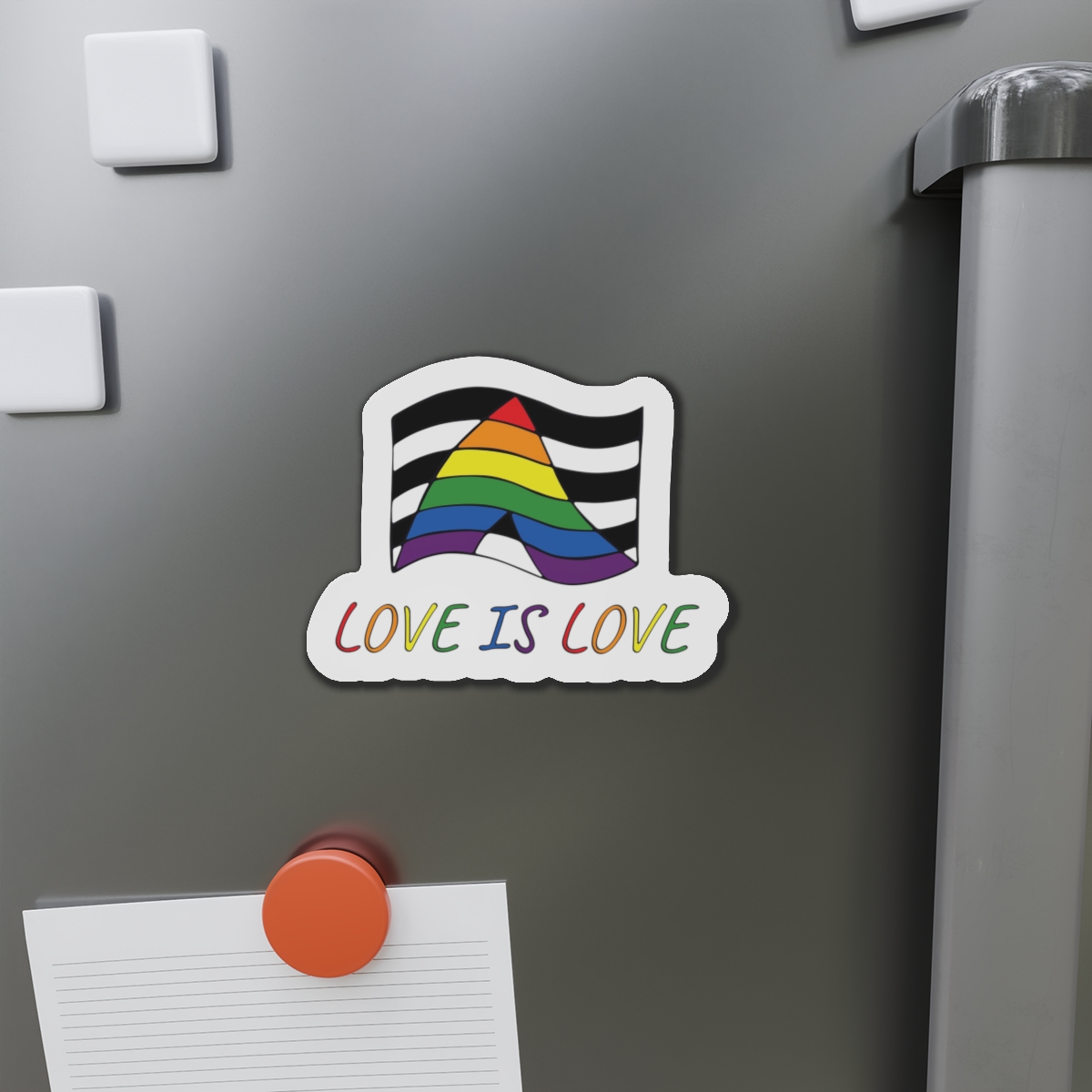 Colorful Straight Ally Pride Flag Happy Pride Day Lgbtq Community Pride Month Vector Hand Drawn Doodle Posters Stickers Logo Cards Die Cut Magnets - Image 14