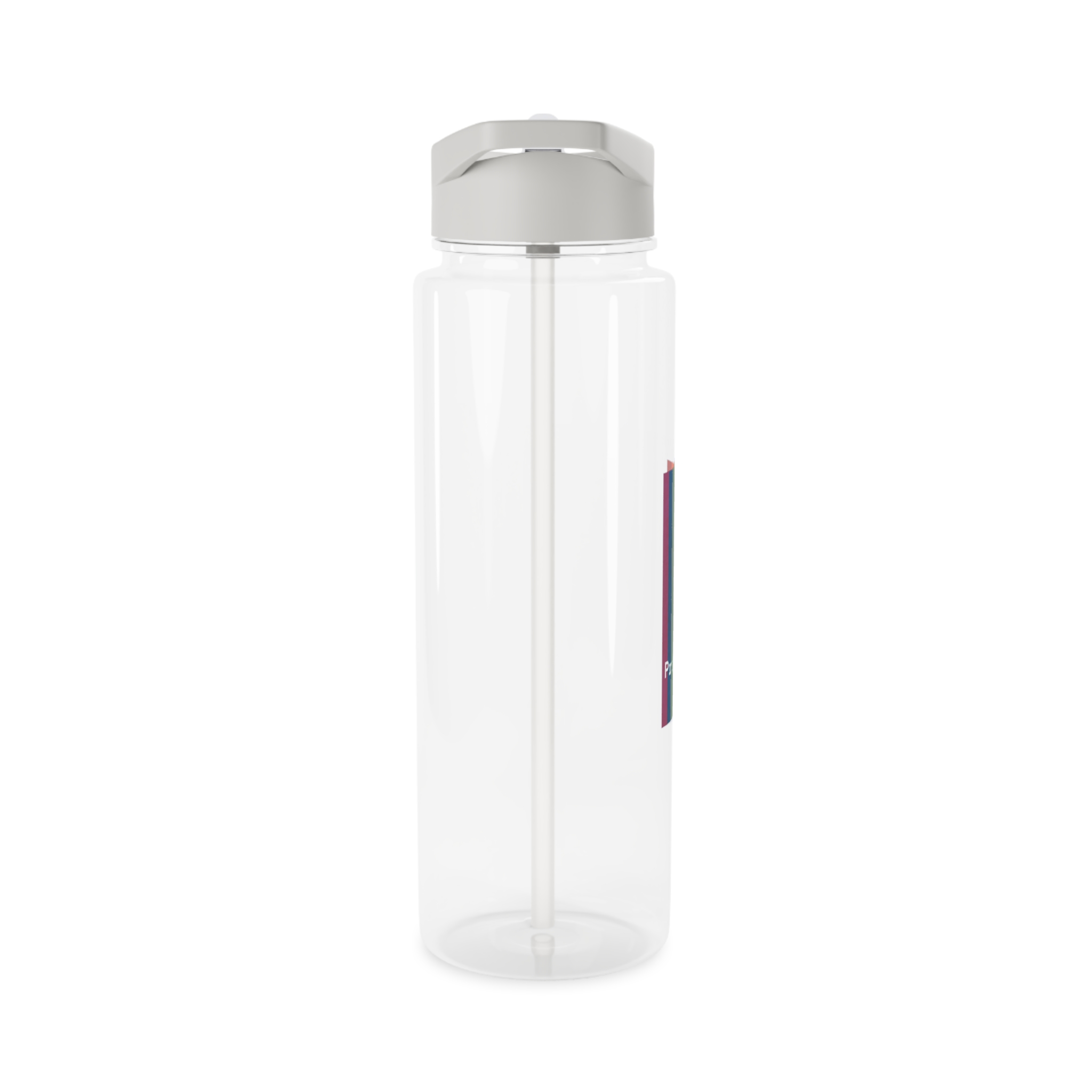 Poster With Rainbow Pride Concept Tritan Water Bottle - Image 8