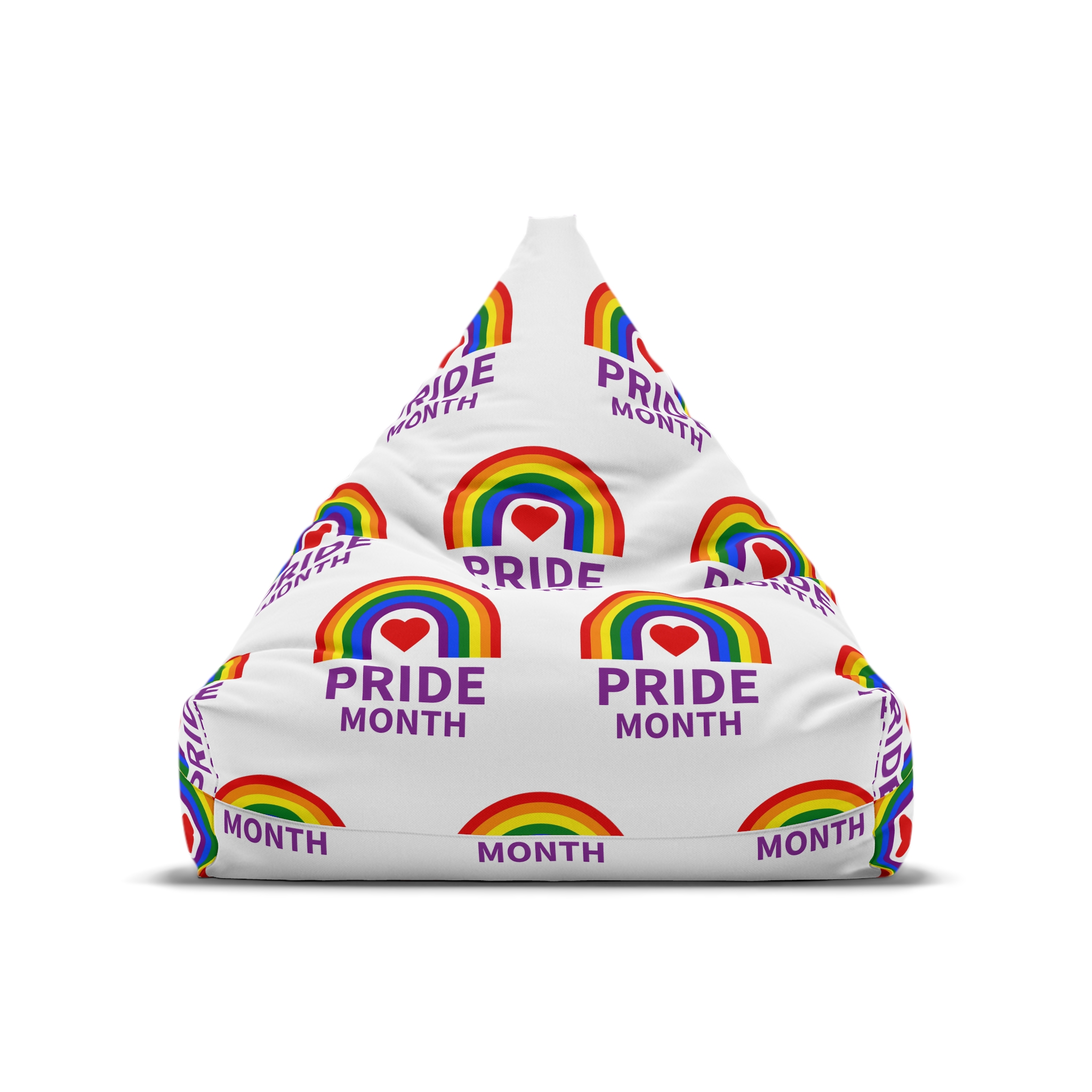 Pride Month Logo Template Design Bean Bag Chair Cover - Image 5