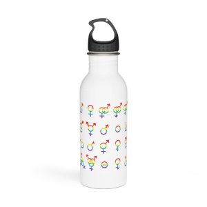 Vector Gender Symbols Sexual Orientation Set Stainless Steel Water Bottle