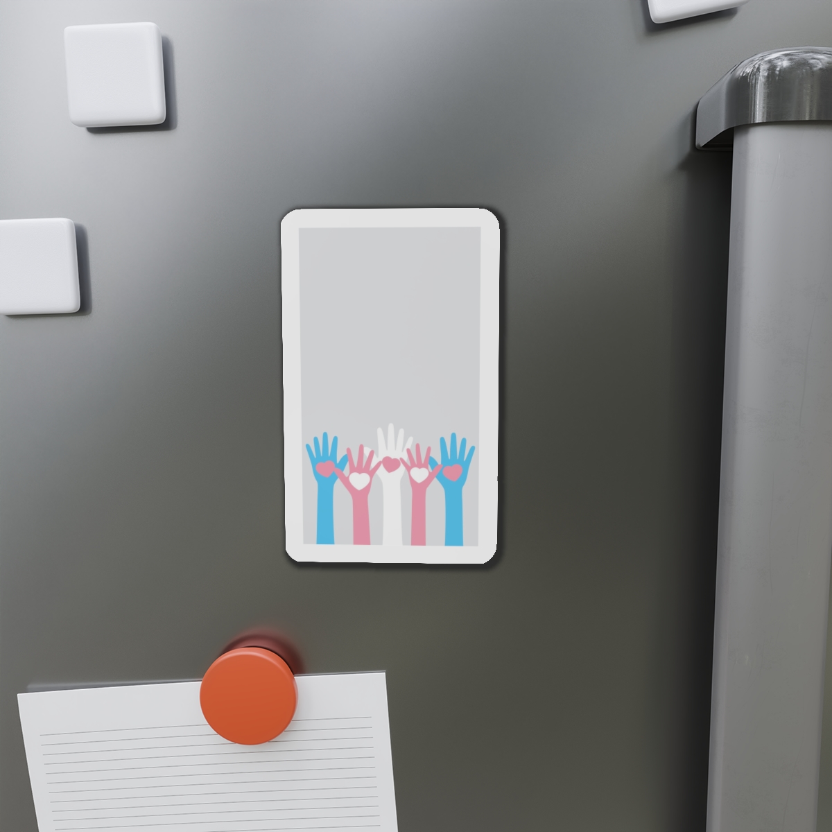 Lesbian Pride Design FE58DC Die Cut Magnets - Image 11