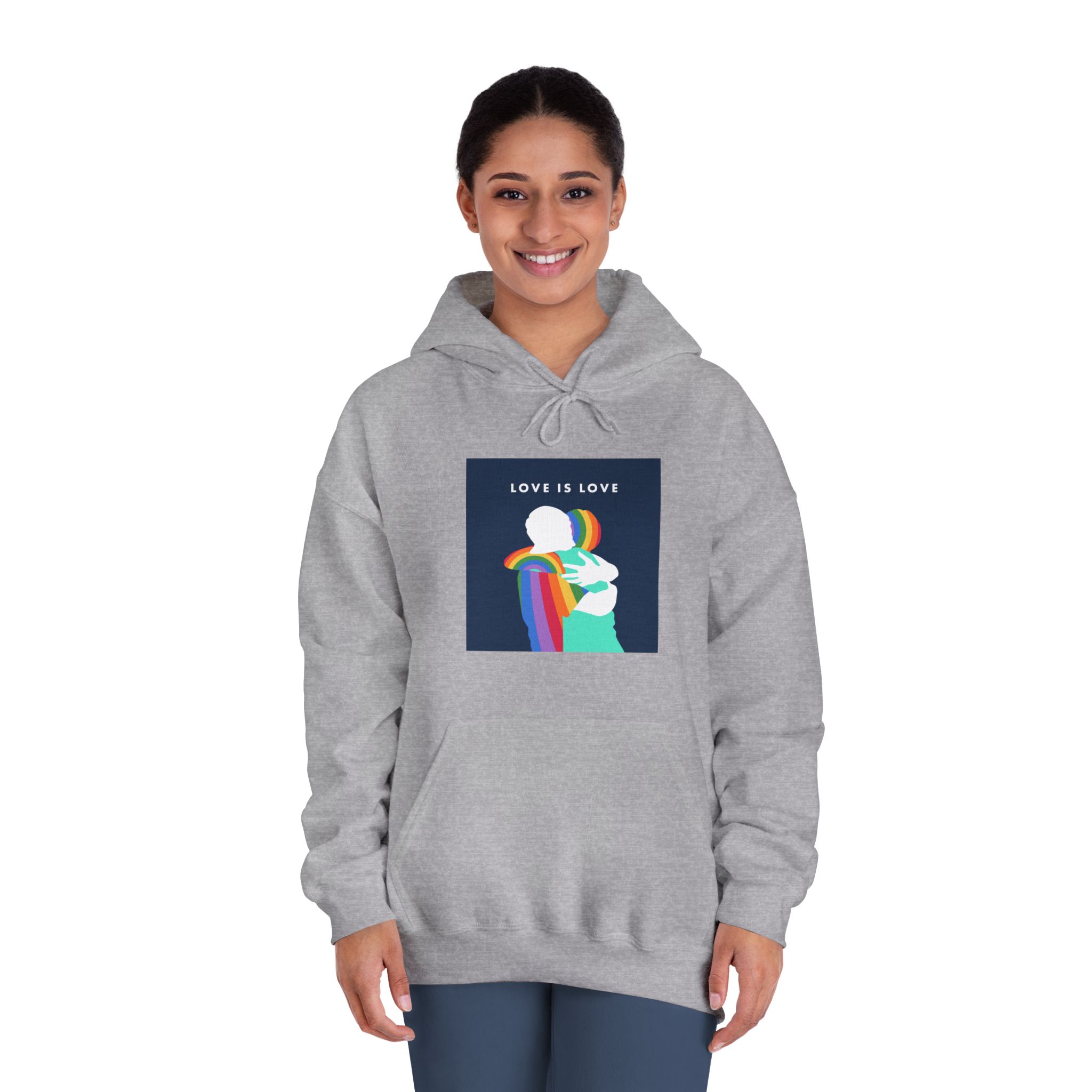 Pride Month 04 Unisex Dryblend Hooded Sweatshirt - Image 16