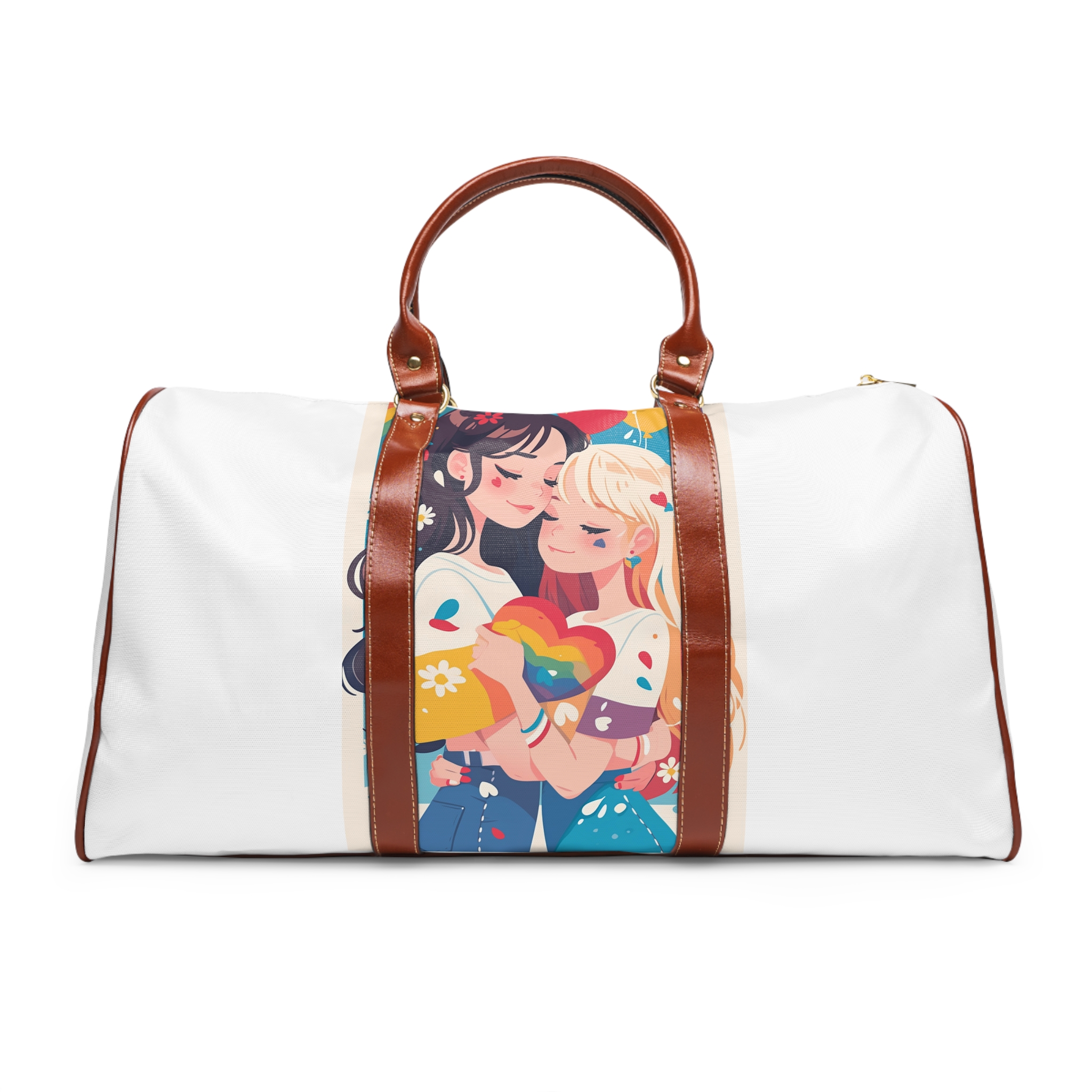 Lesbian Pride Design 23E0A0 Waterproof Travel Bag