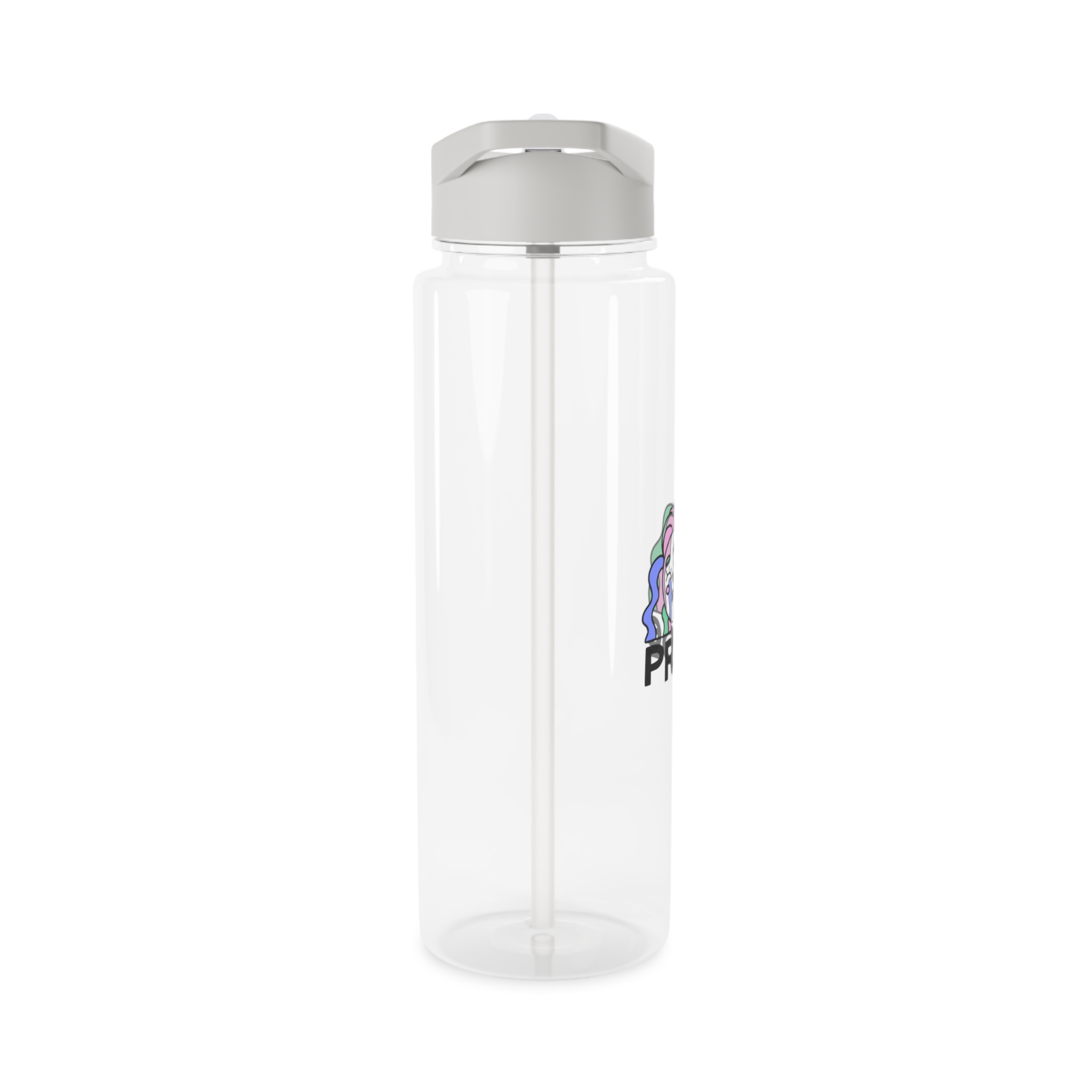 Pride Day Lettering Quote Concept Tritan Water Bottle - Image 8