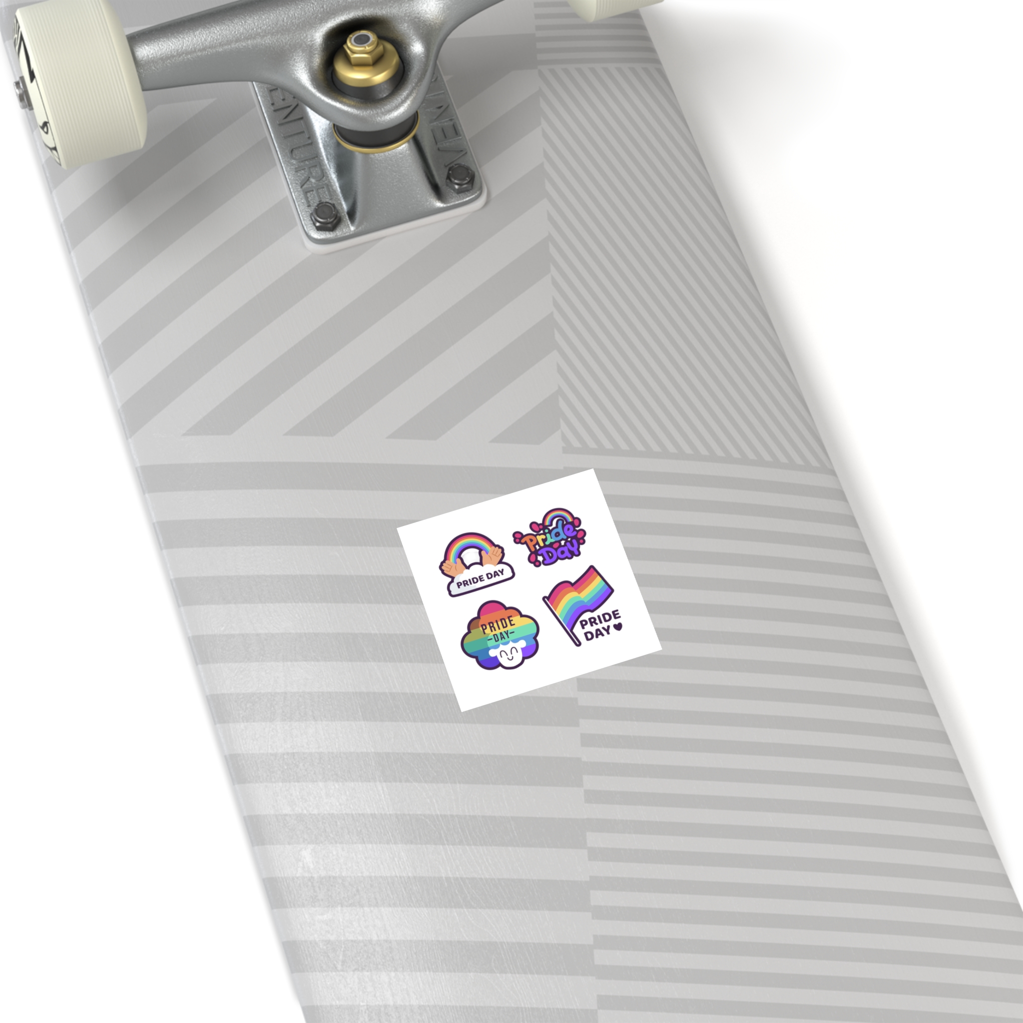 Labels With Pride Day Event Laminate Stickers Square - Image 4