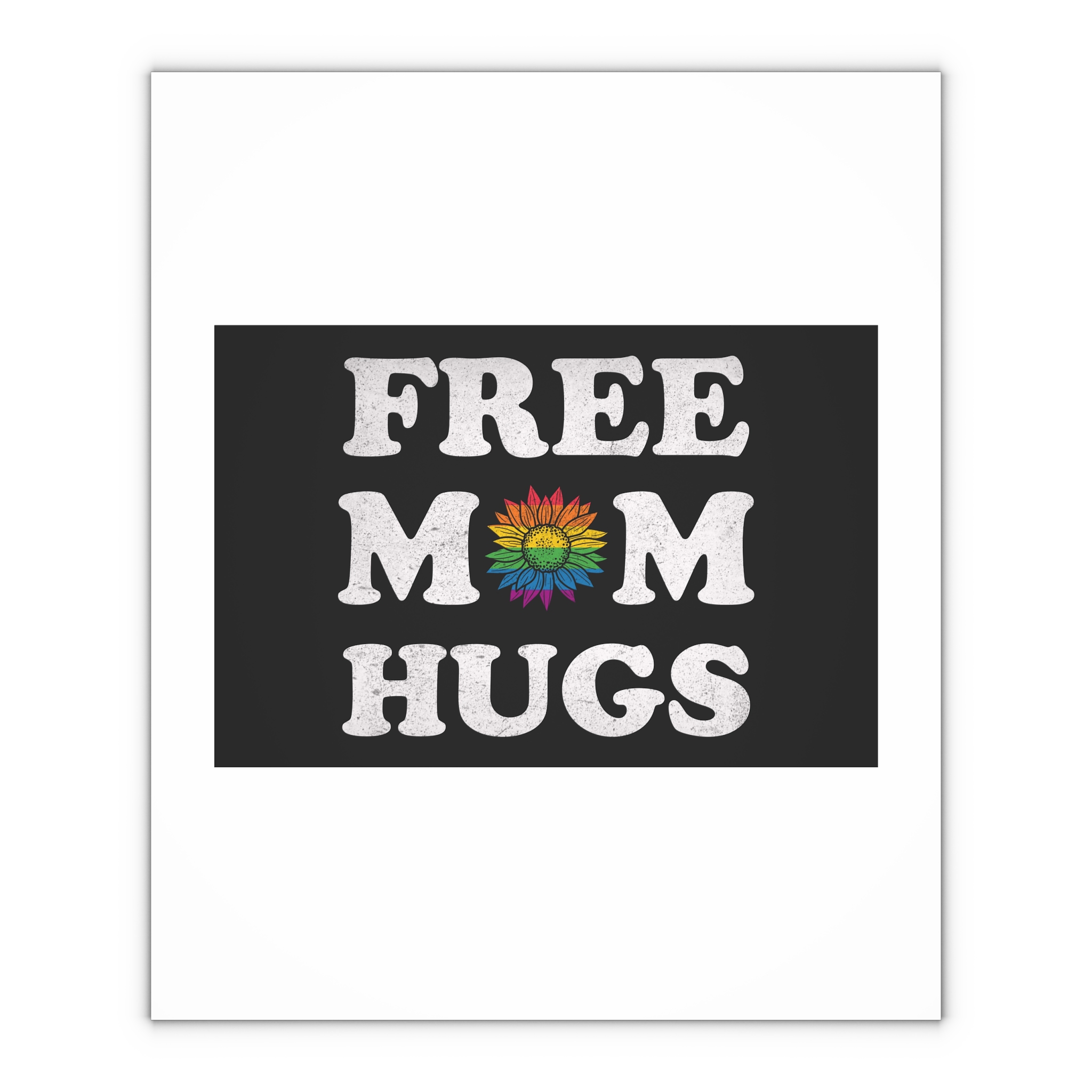 Sunflower Pride Rainbow Premium Vector T Shirt Gift Wrapping Paper Sheets 1pc - Image 4