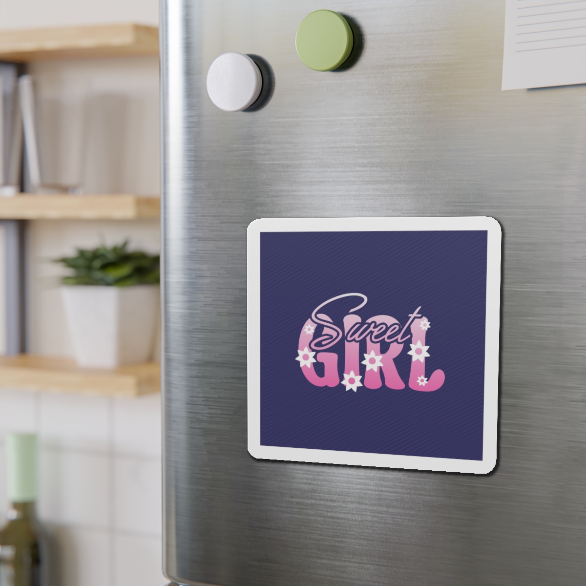 Lesbian Pride Design FE58A6 Die Cut Magnets - Image 12