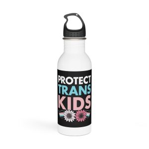 Protect Trans Kids(1) Stainless Steel Water Bottle