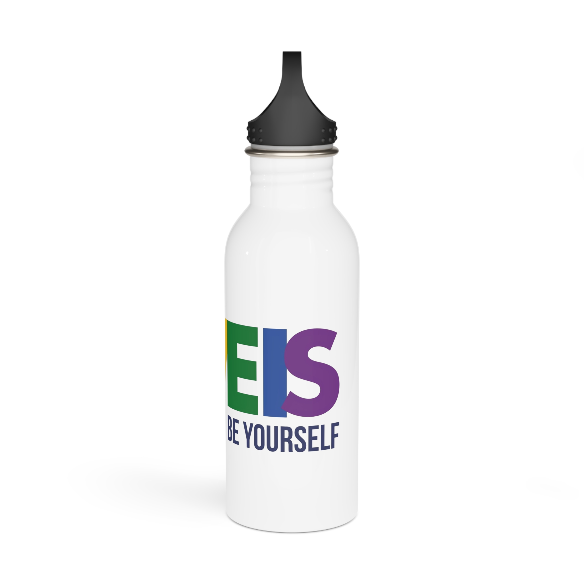 Lgbt Pride Month June 2026 Lesbian Gay Bisexual Transgender Lgbtq Flag Rainbow Love Vector Stainless Steel Water Bottle - Image 4