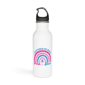 Pregnancy Infant Loss Awareness Tshirt Design Stainless Steel Water Bottle