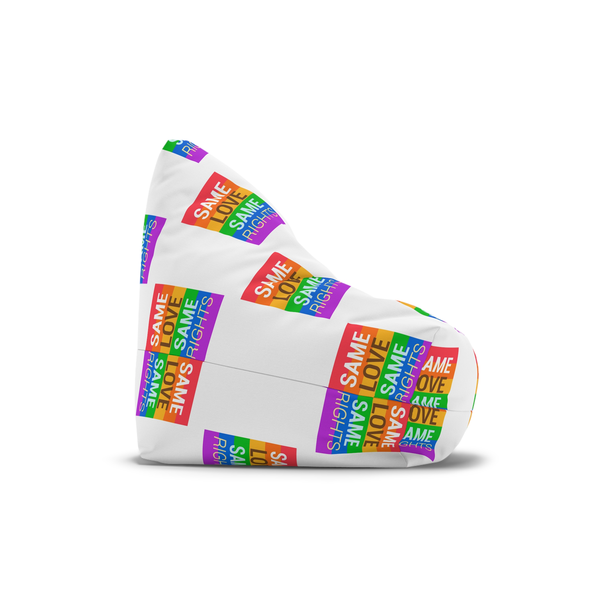Typography T Shirt Design Collection Bean Bag Chair Cover - Image 3
