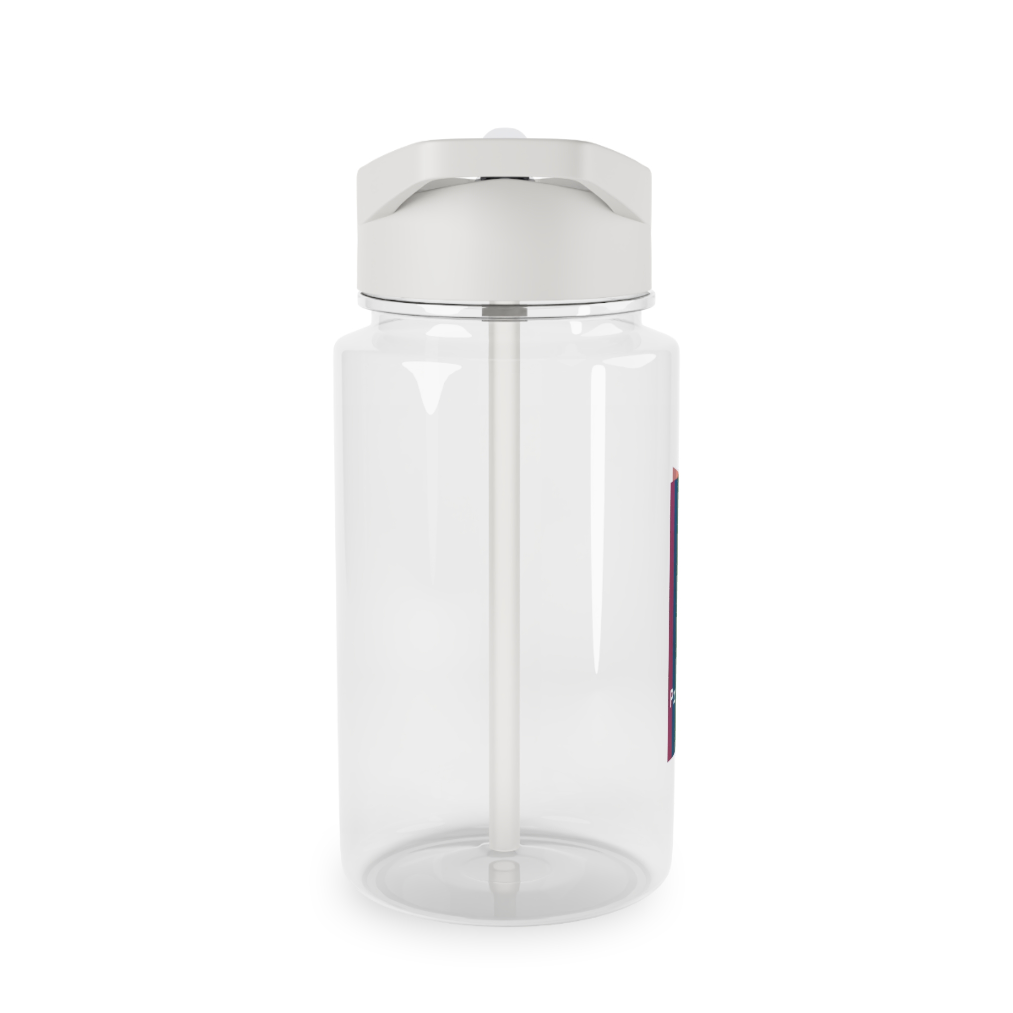 Poster With Rainbow Pride Concept Tritan Water Bottle - Image 4