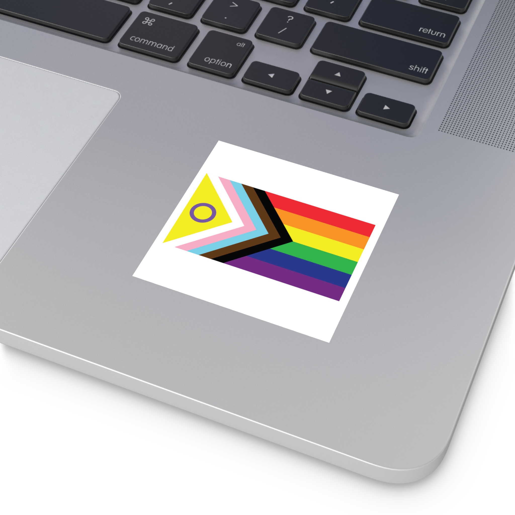 Illustration Rainbow Flag Art Vector Laminate Stickers Square - Image 67