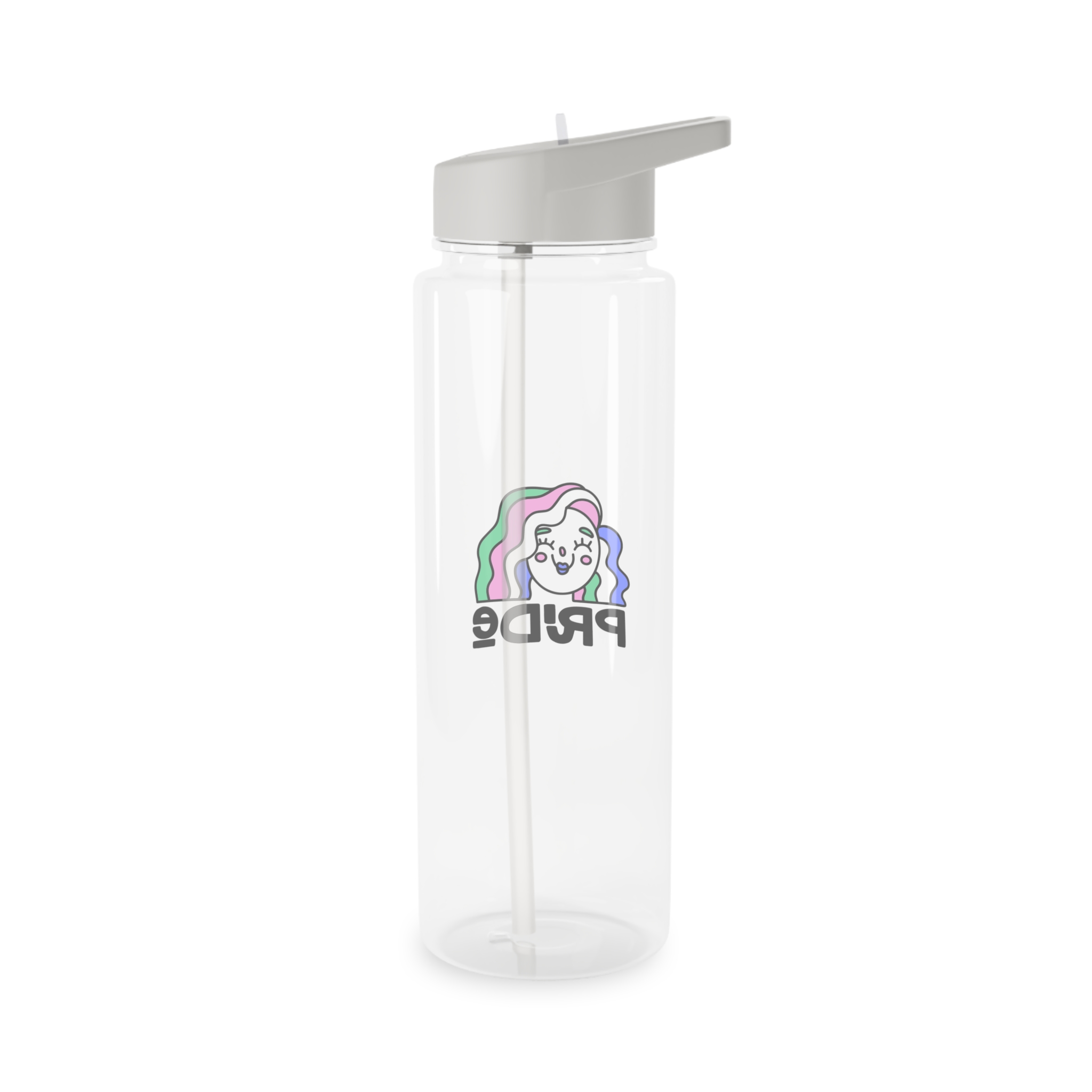 Pride Day Lettering Quote Concept Tritan Water Bottle - Image 6